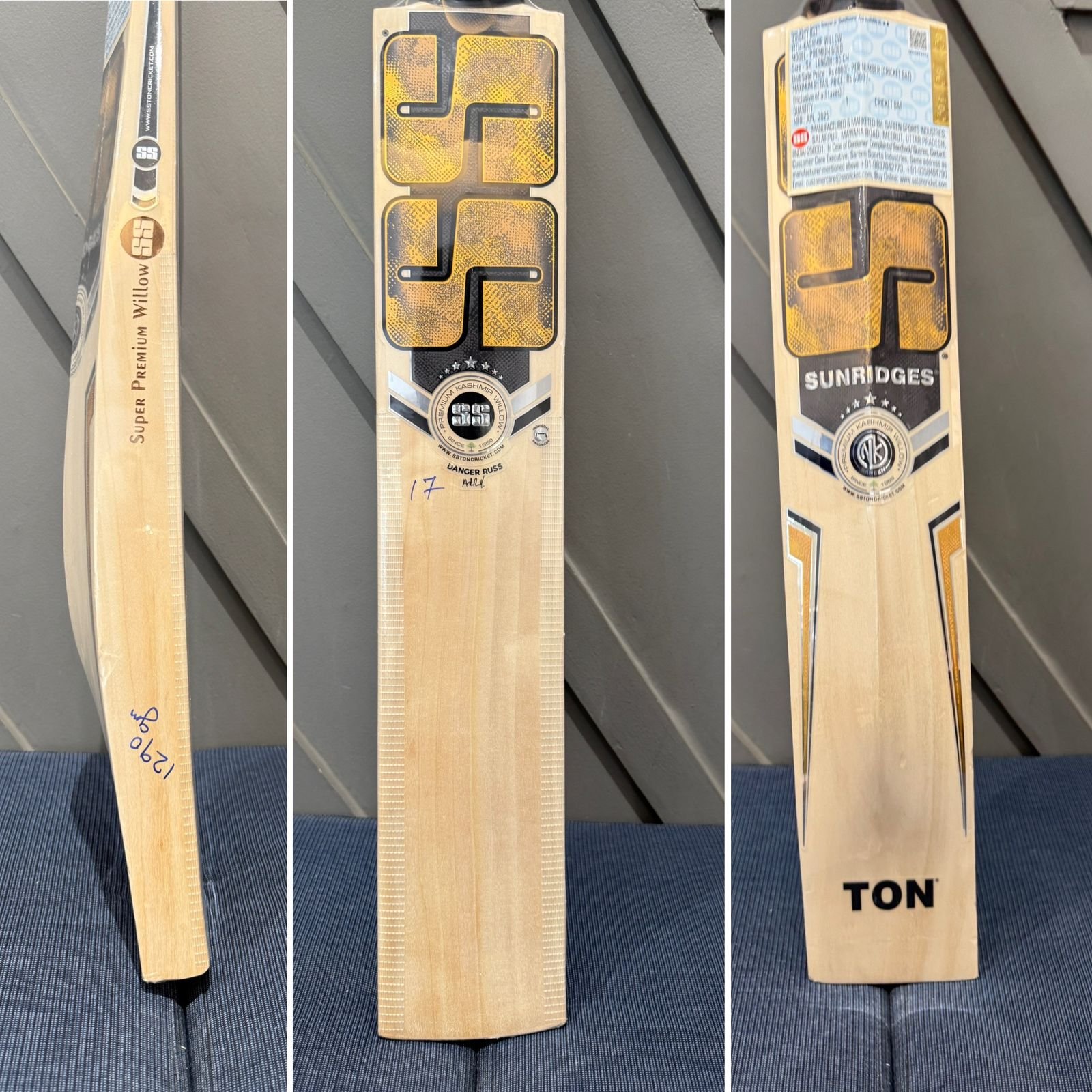 SS Premium Gold Cricket Bat
