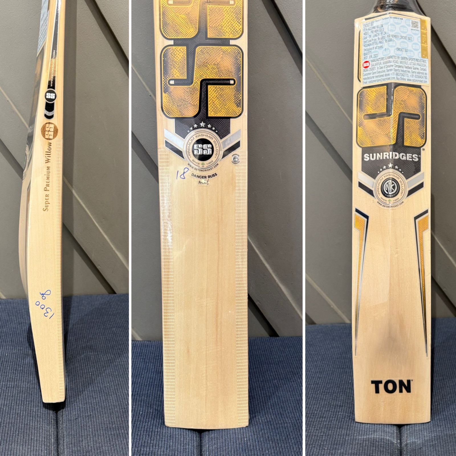 SS Premium Gold Cricket Bat