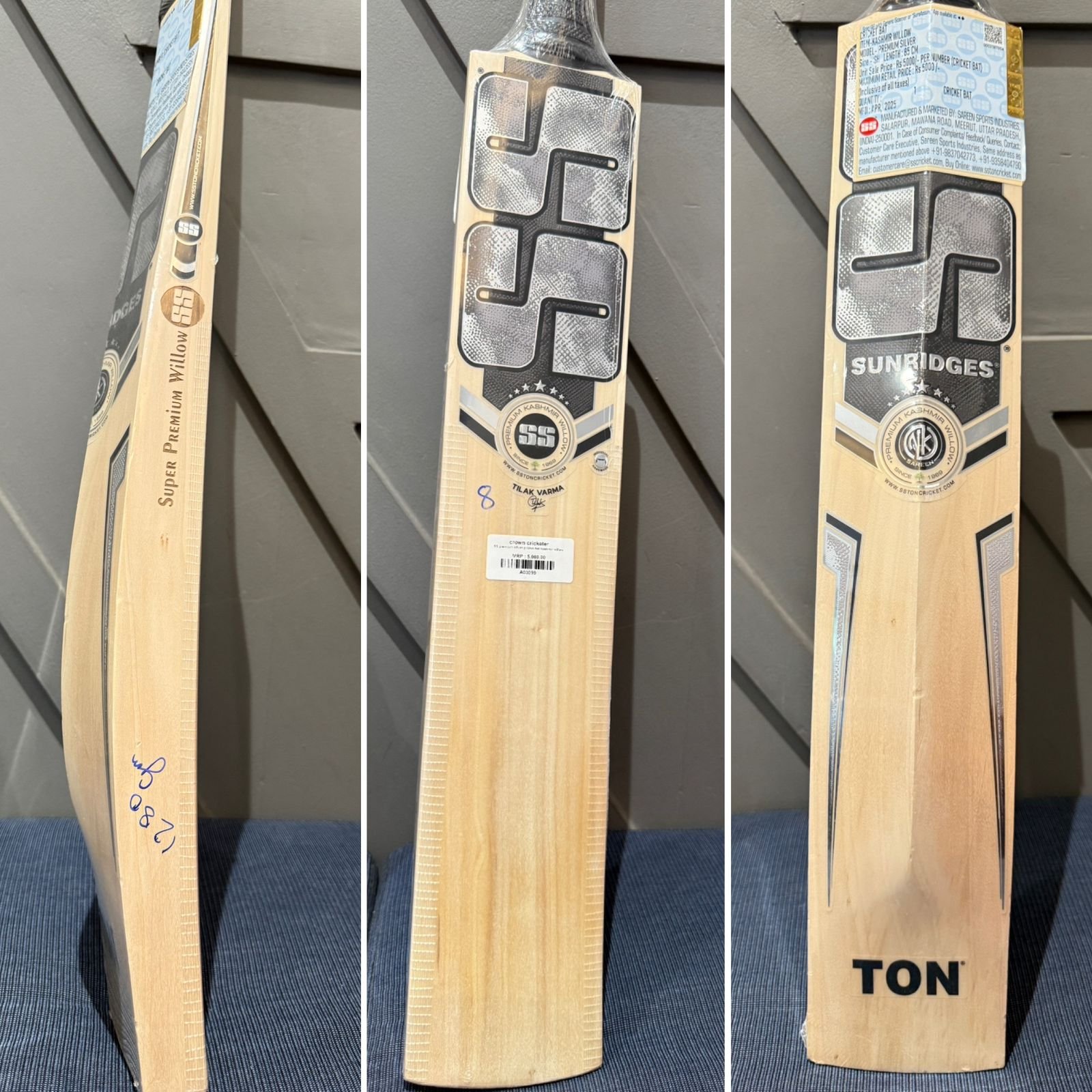 SS Premium Silver Cricket Bat