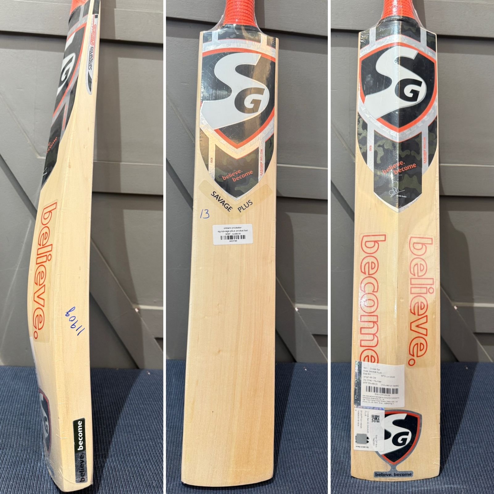 SG Savage Plus Cricket Bat