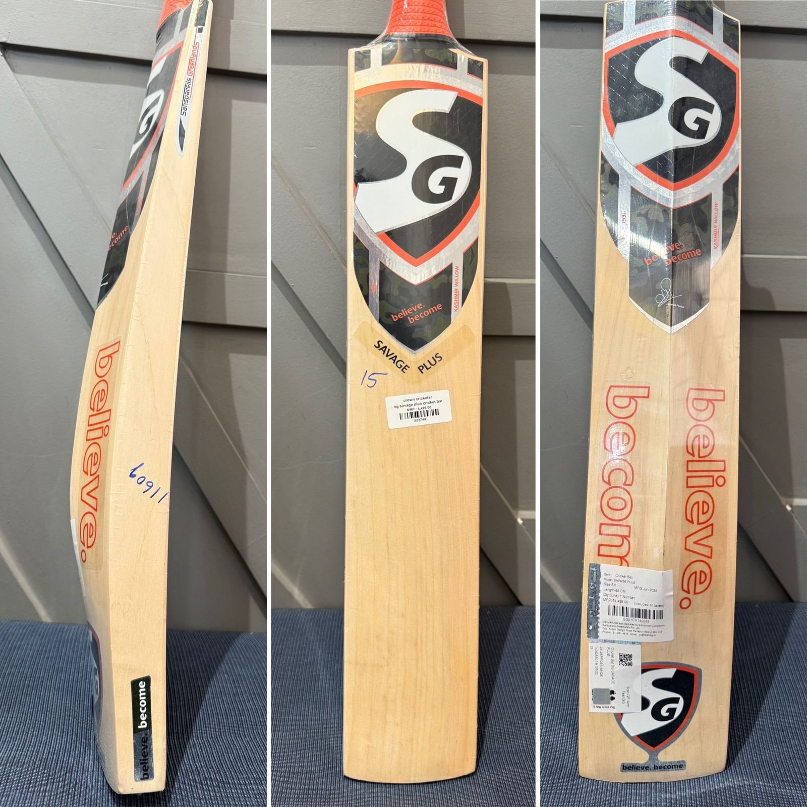 SG Savage Plus Cricket Bat