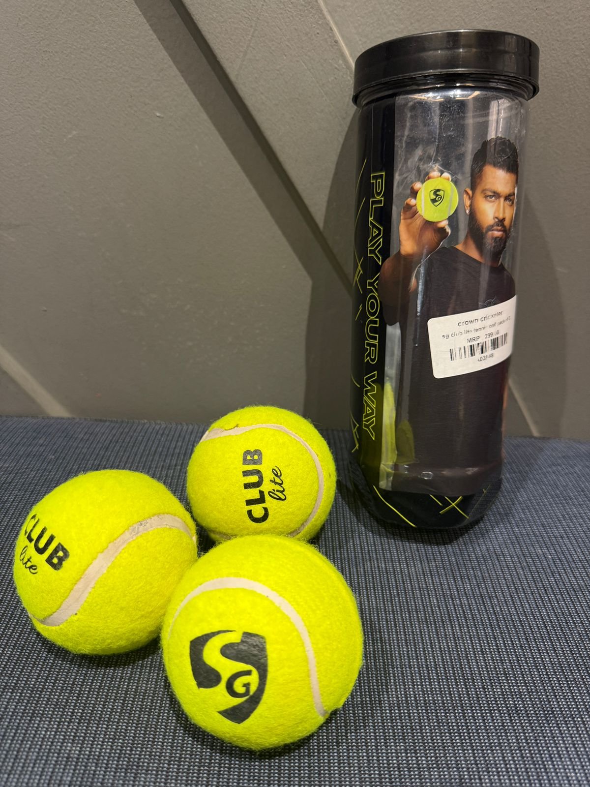 SG Club lite Tennis Ball (Pack of 3)
