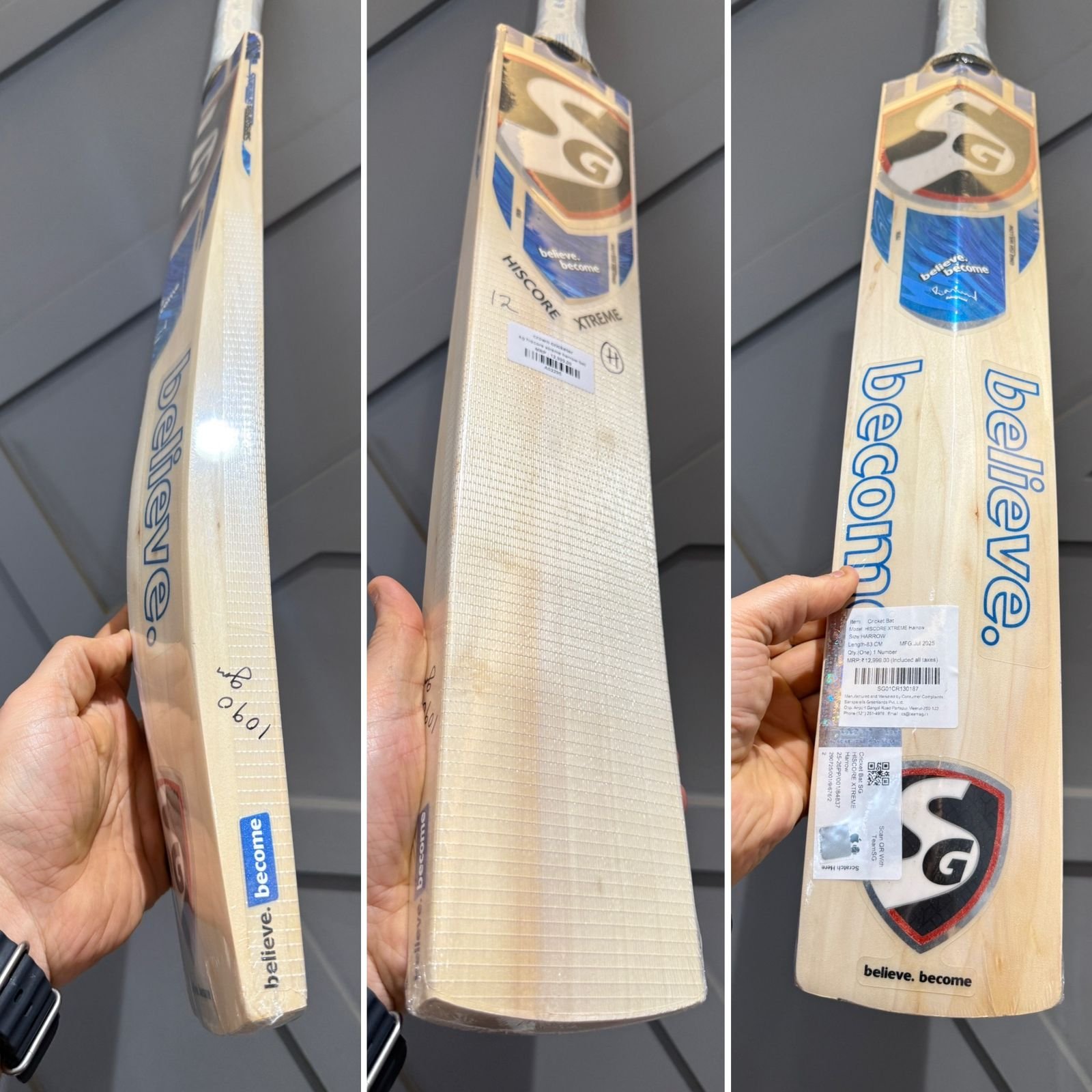 SG Hiscore Xtreme Harrow Bat
