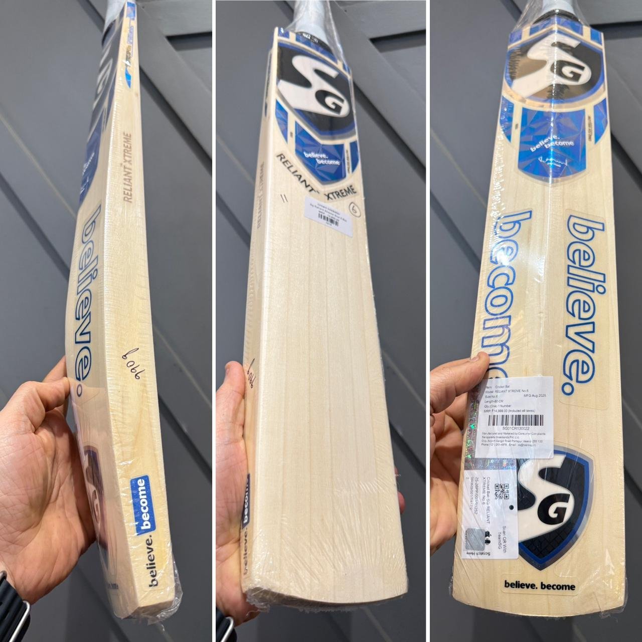 SG Reliant Xtreme Cricket Bat Size 6