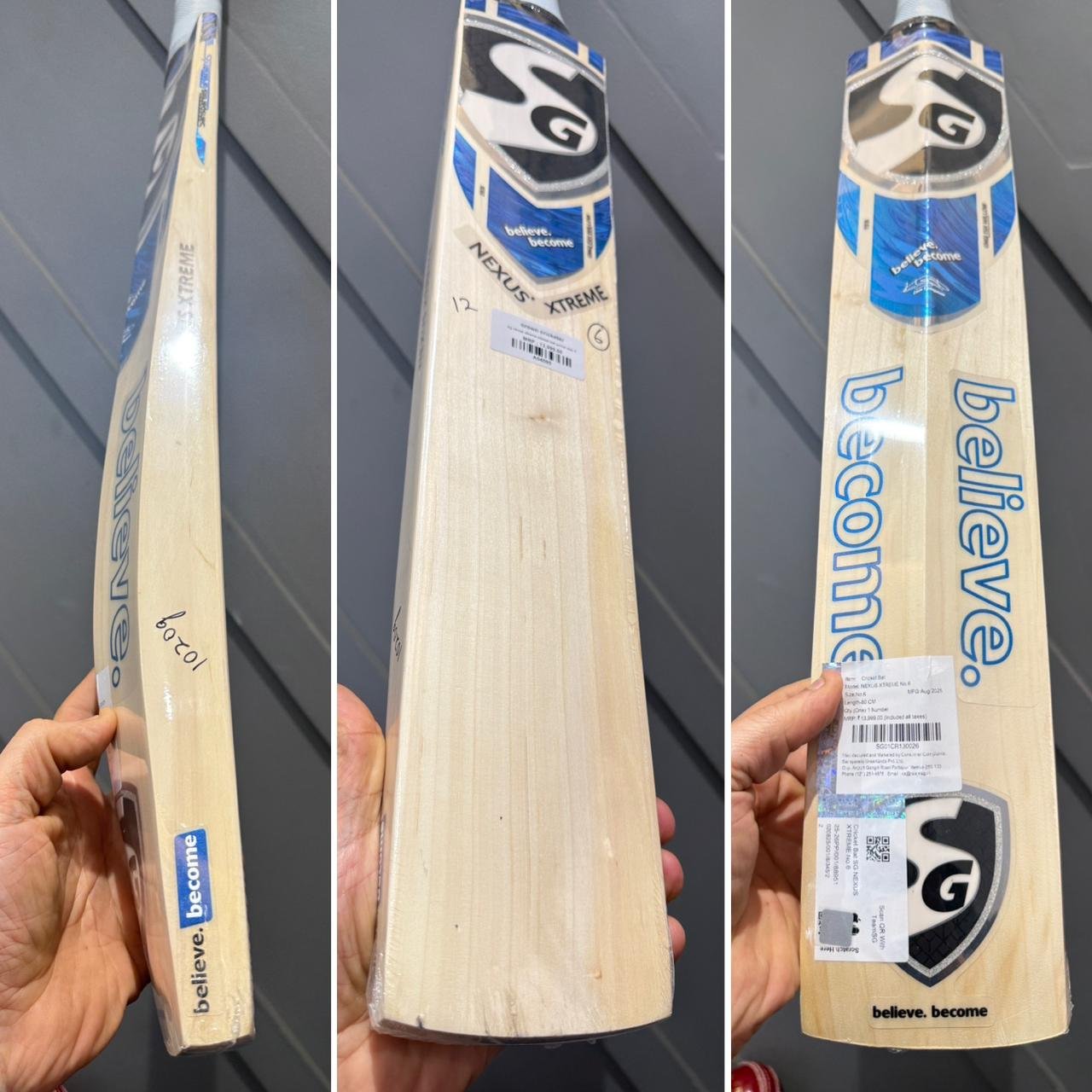 SG Reliant Xtreme Cricket Bat Size 6