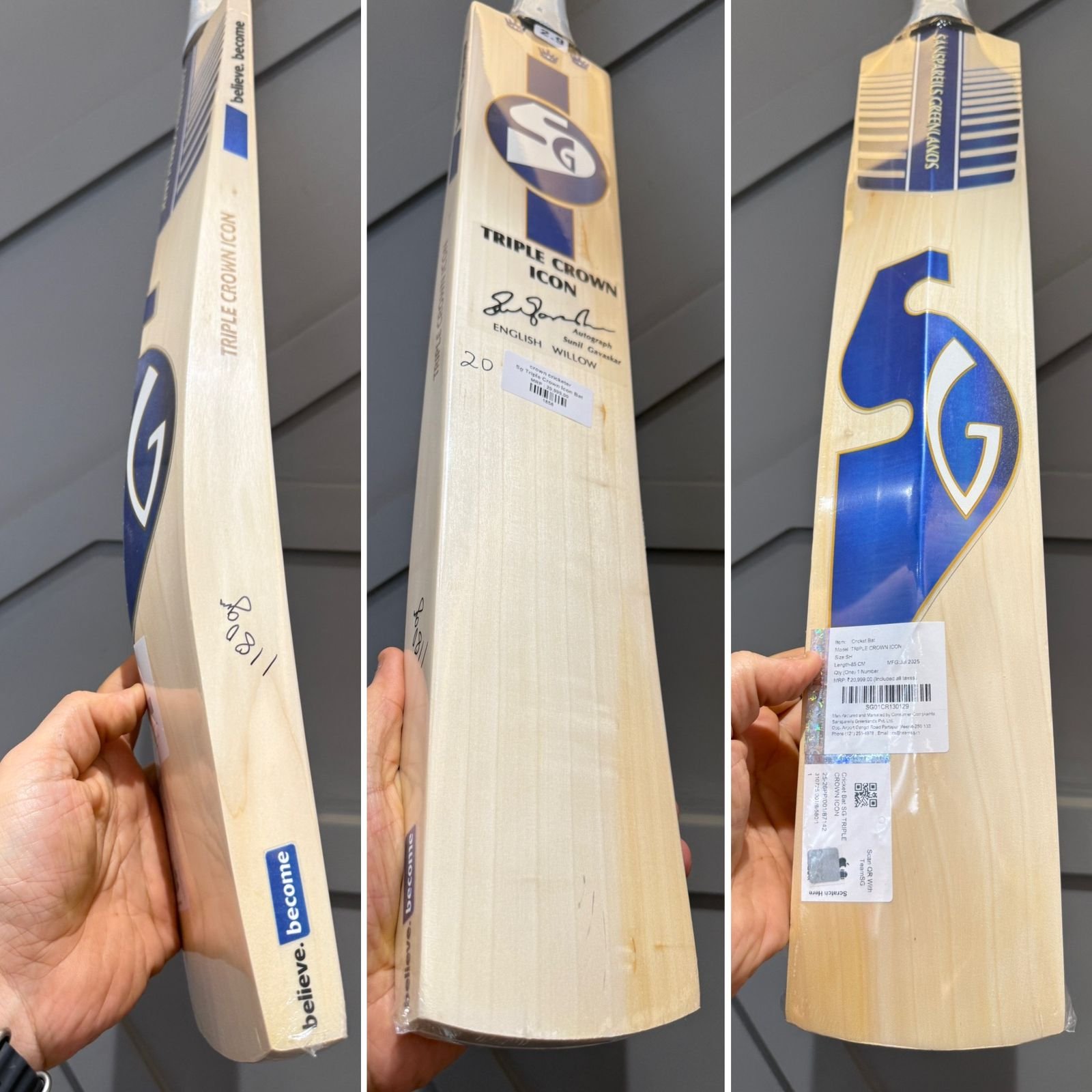 SG Triple Crown Icon Bat