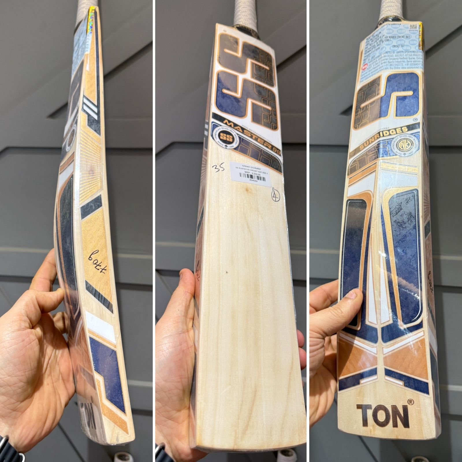 SS Master 99 Cricket Bat Size 4