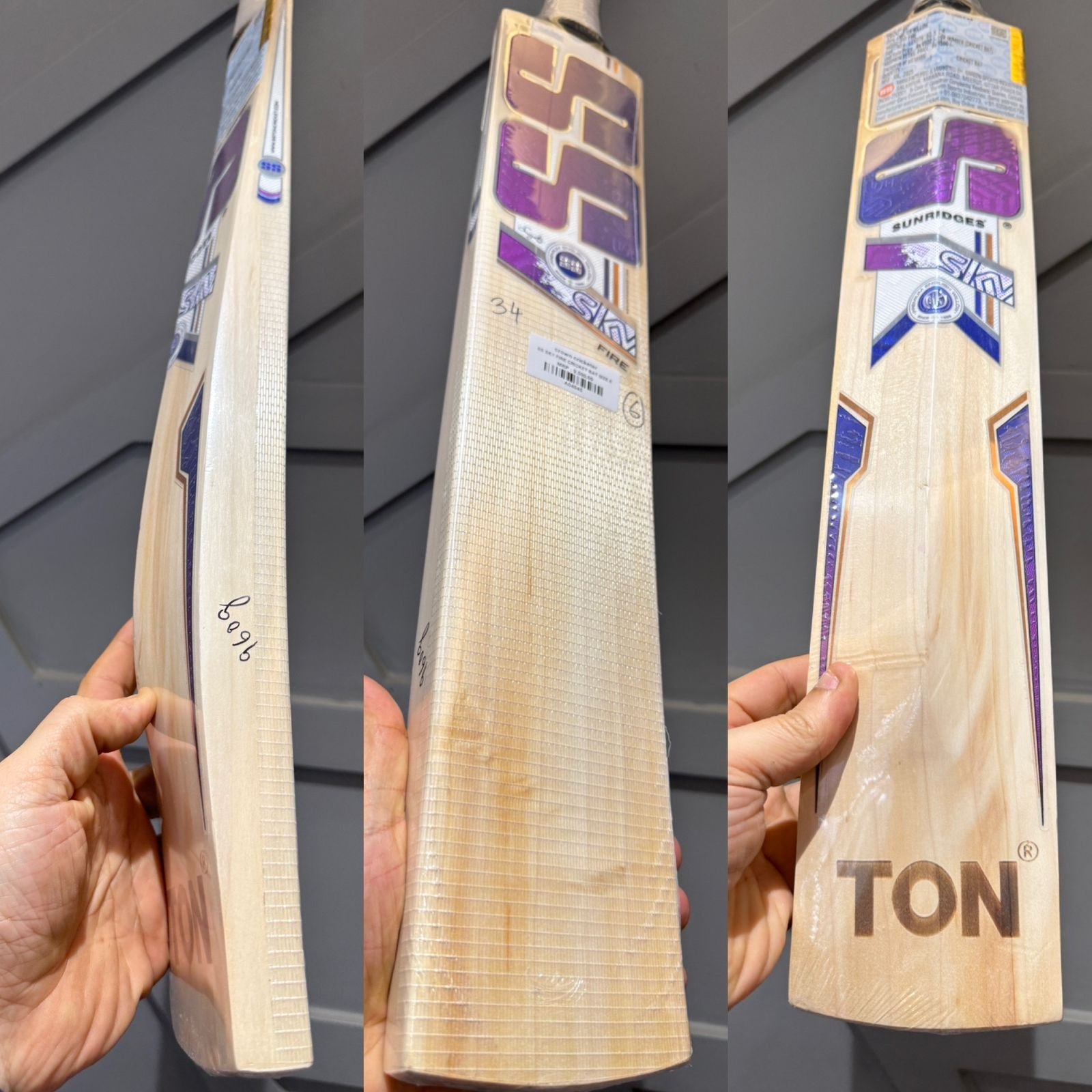 SS Sky Fire Cricket Bat Size 6