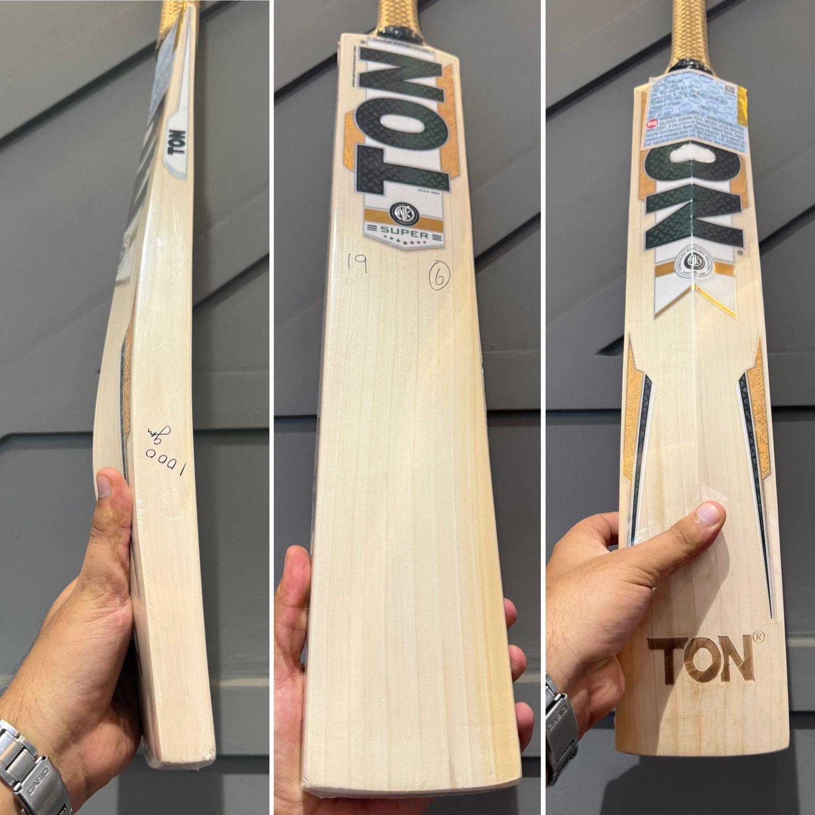 SS Ton Super Cricket Bat Size 6