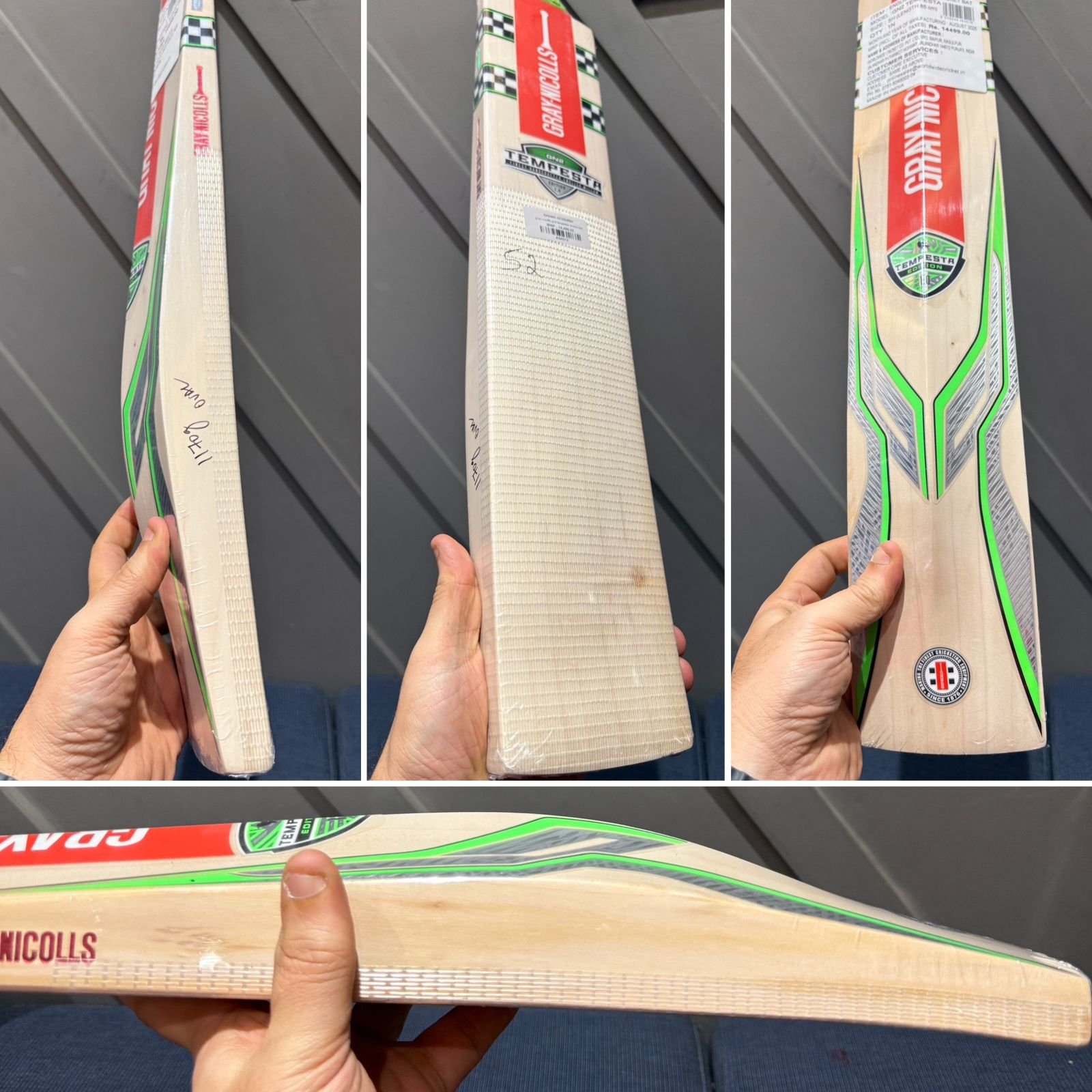 Gray Nicolls GN2 Tempesta Cricket Bat