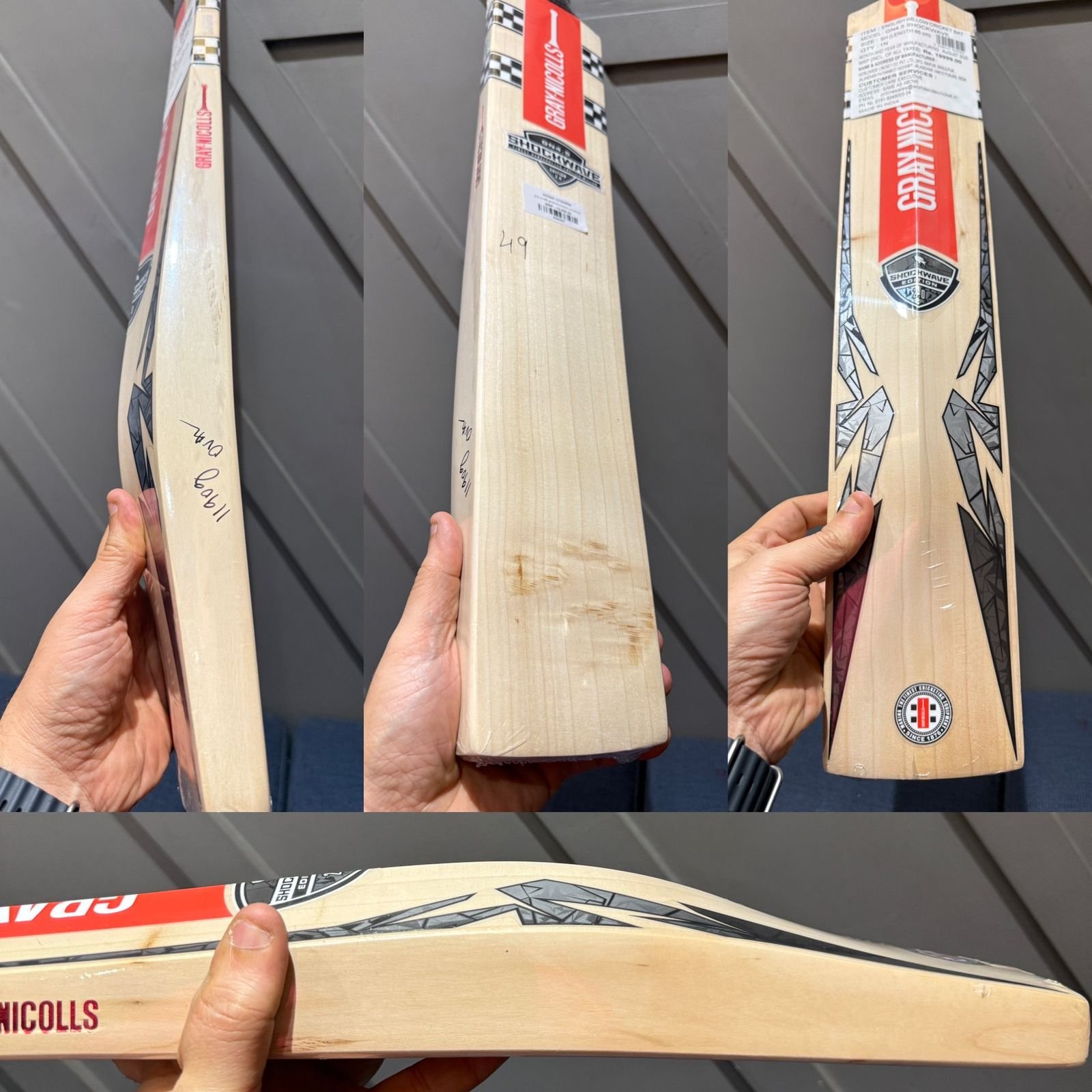Gray Nicolls GN4.5 Shockwave Cricket Bat