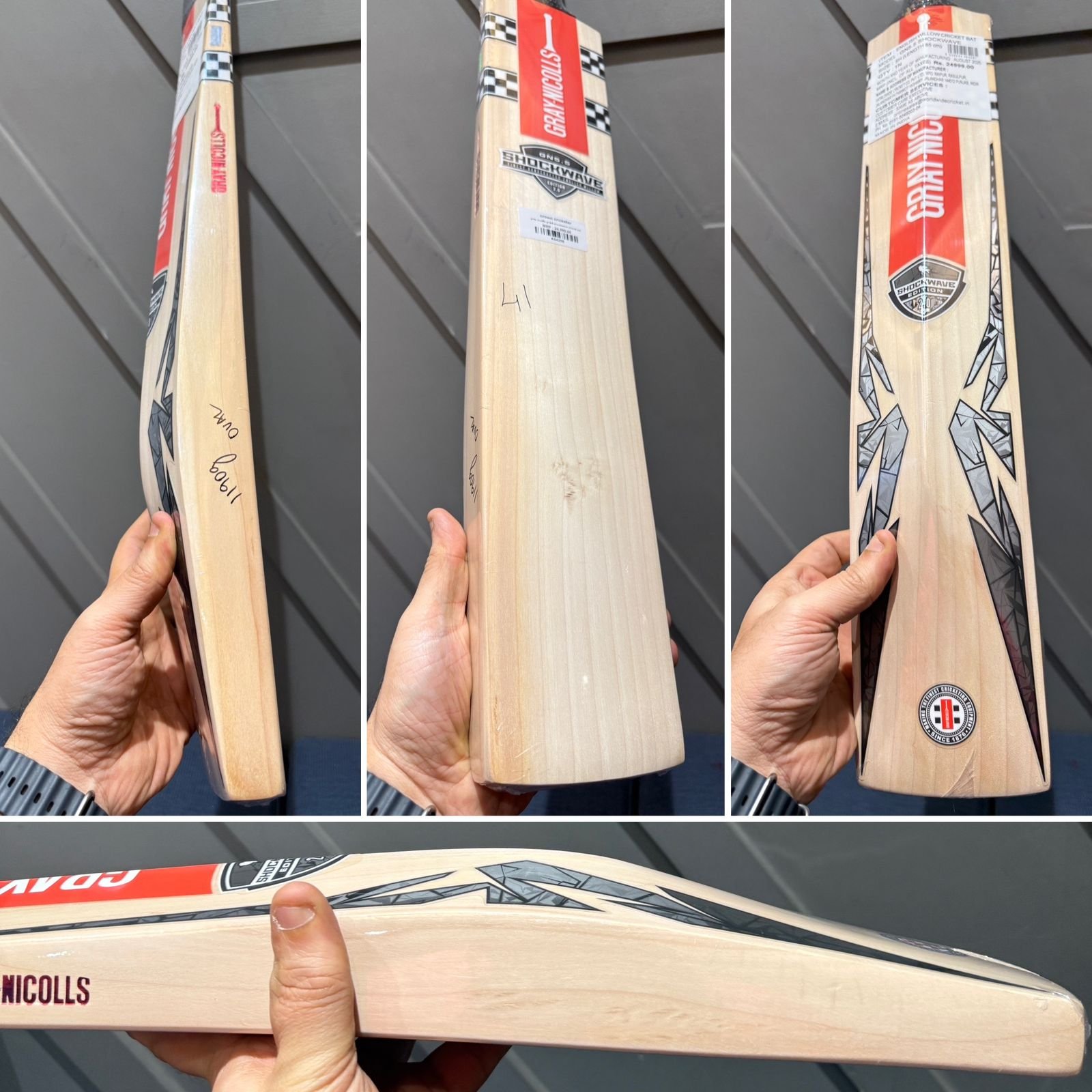 Gray Nicolls GN5.5 Shockwave Cricket Bat