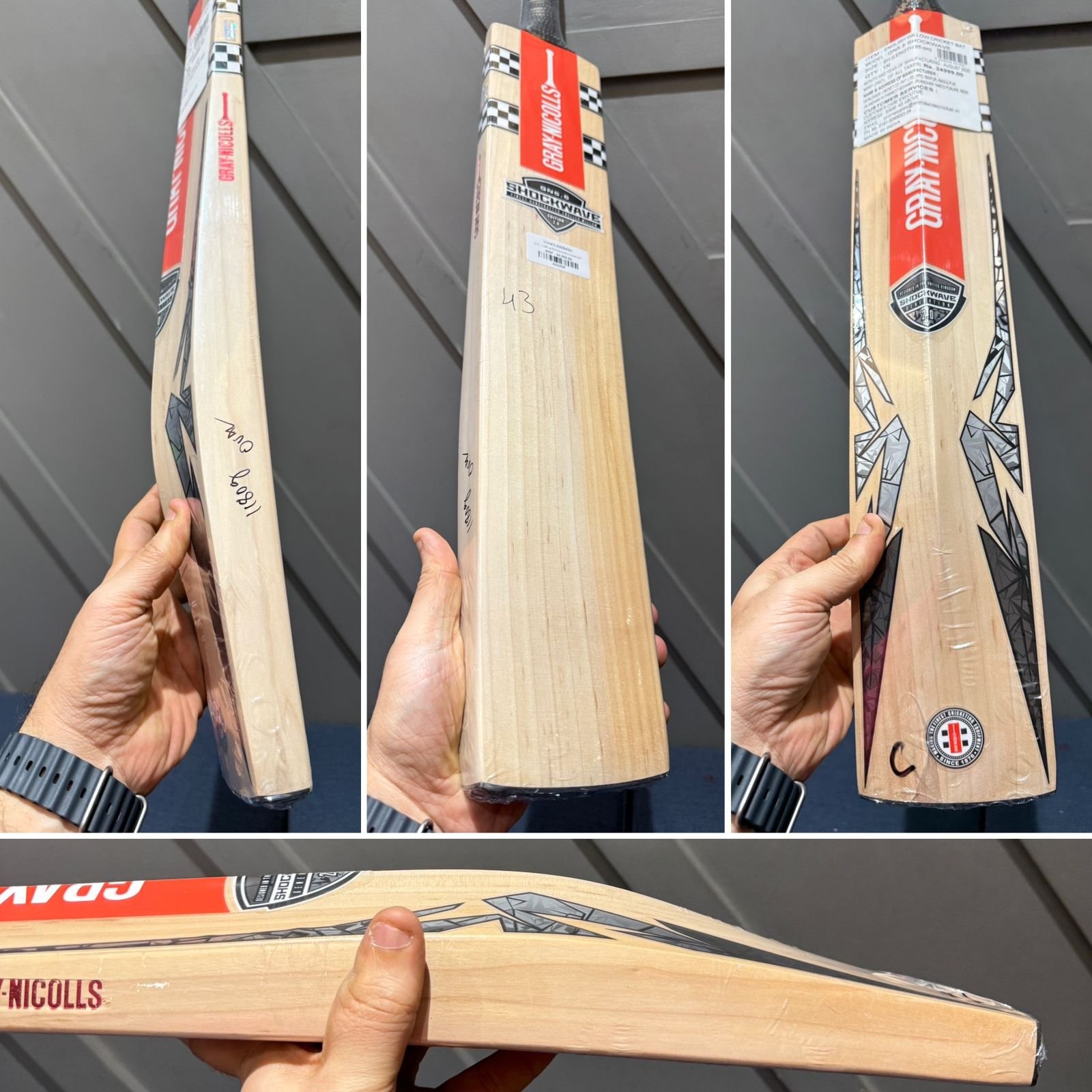 Gray Nicolls GN5.5 Shockwave Cricket Bat