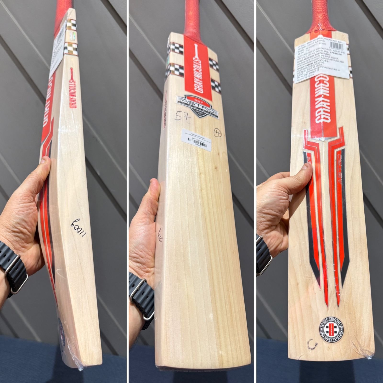 Gray Nicolls GN7 Astro Cricket Bat Harrow