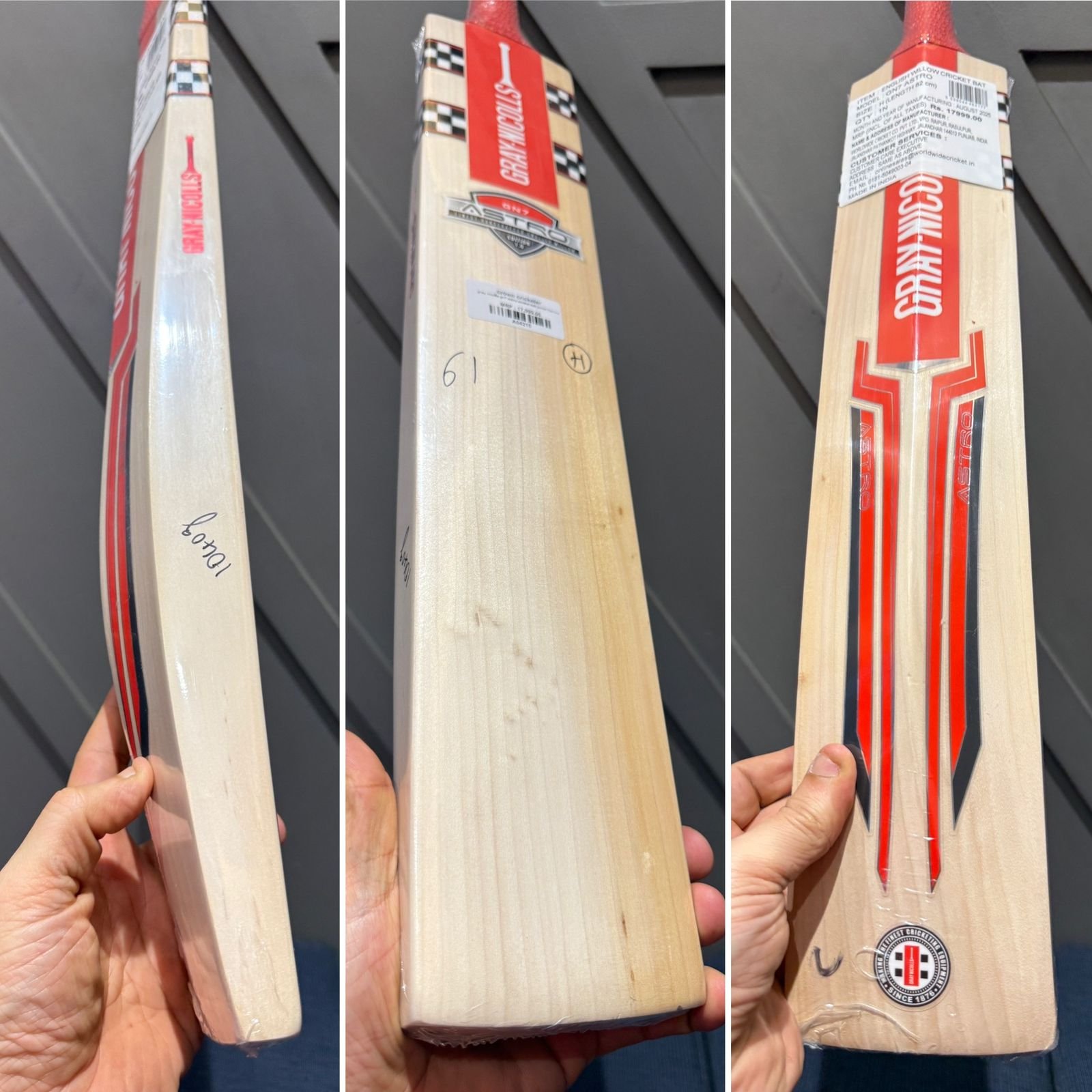 Gray Nicolls GN7 Astro Cricket Bat Harrow