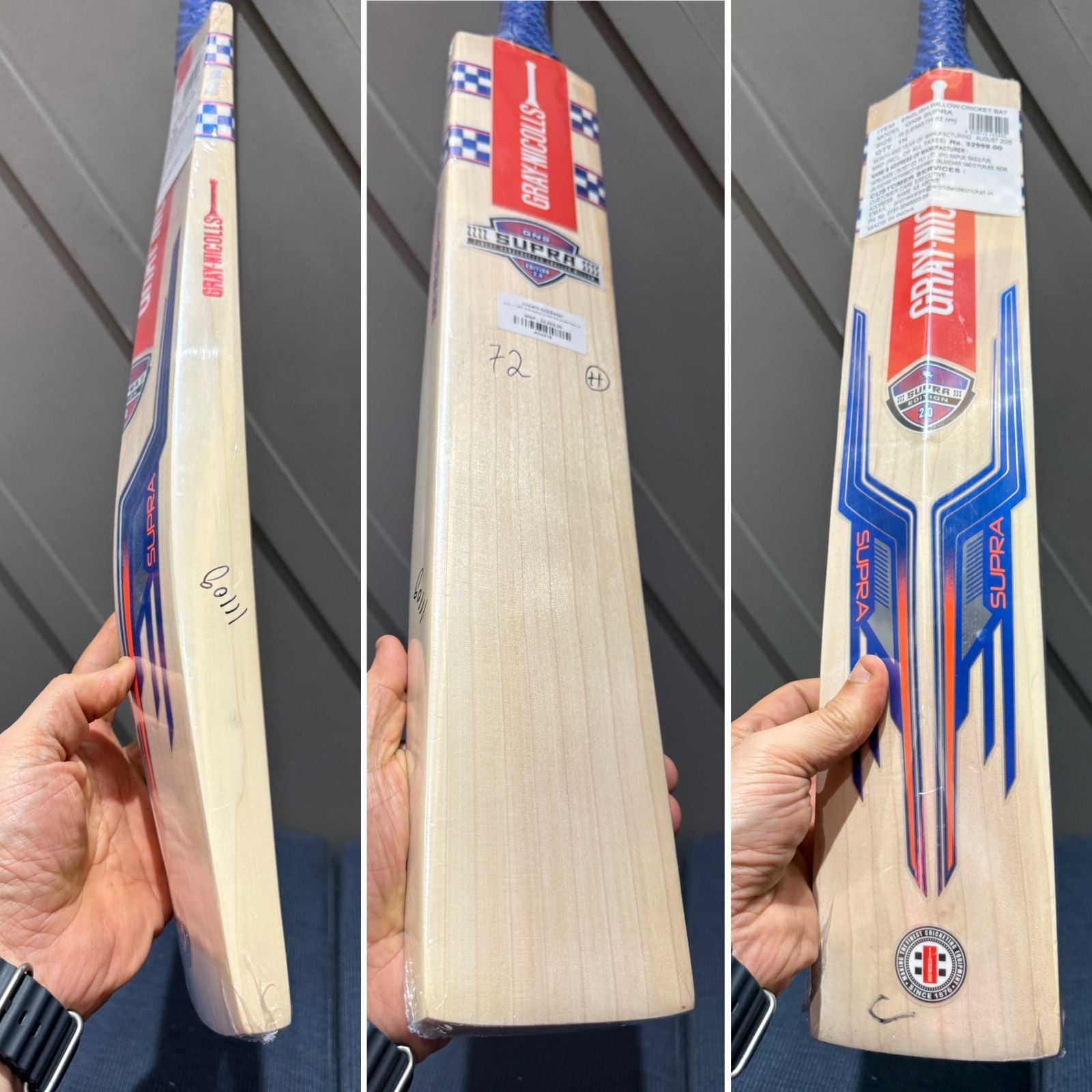 Gray Nicolls GN9 Supra Cricket Bat Harrow