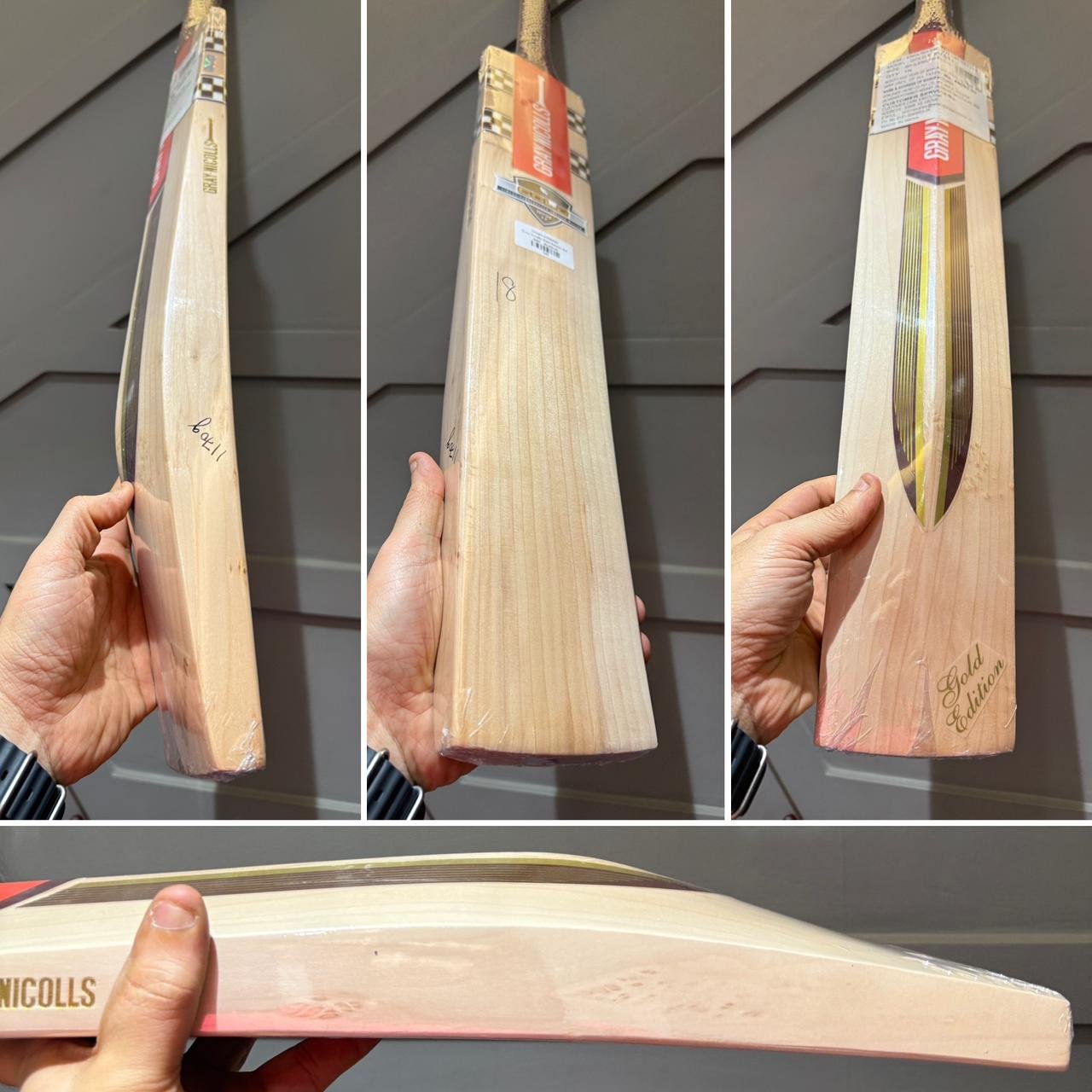 Gray Nicolls Gold Edition Cricket Bat