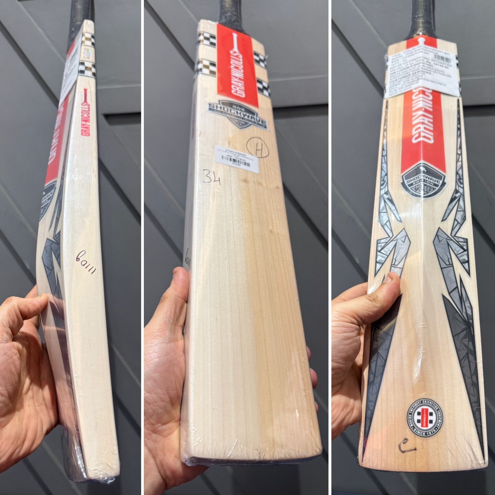 Gray Nicolls Shockwave GN8 Cricket Bat Junior