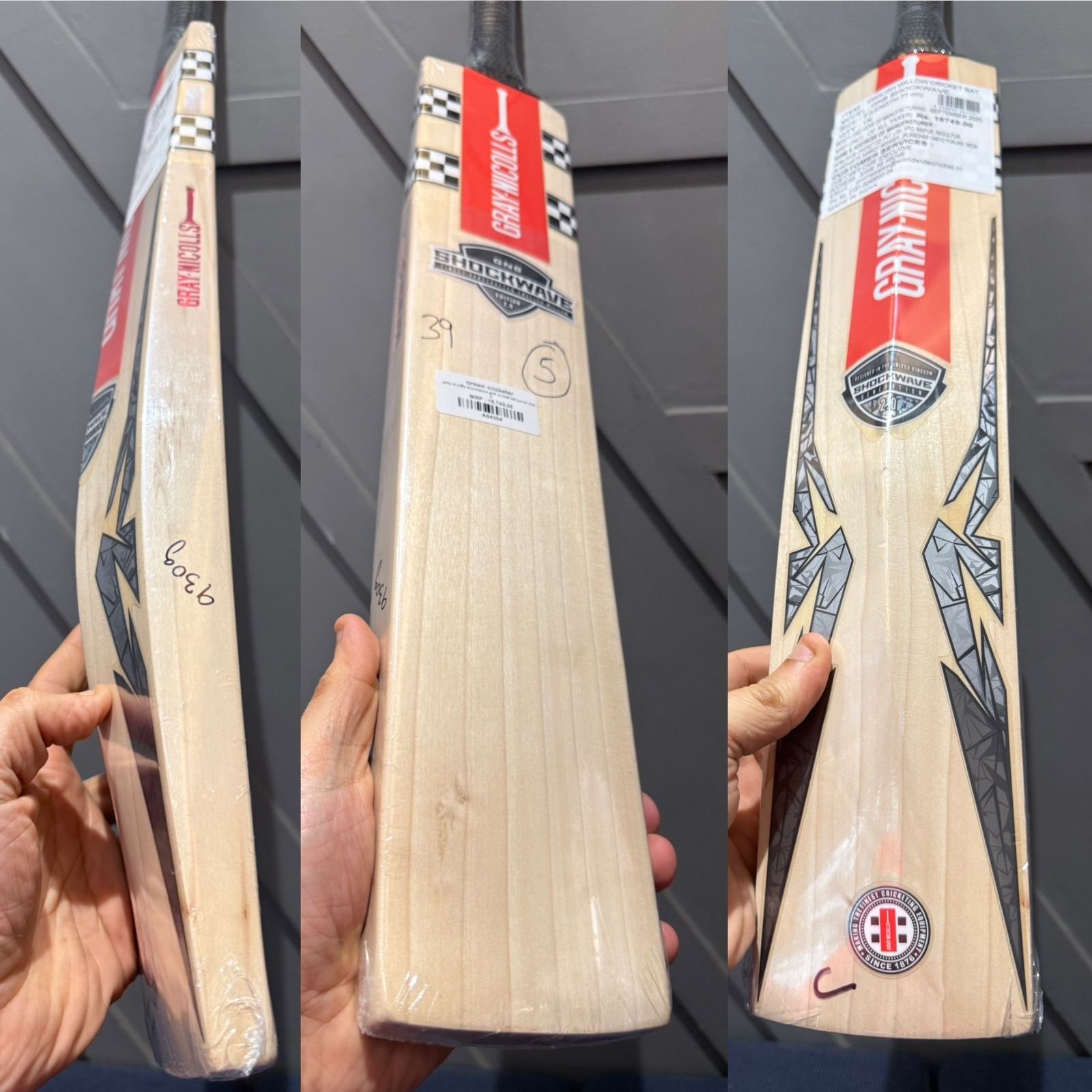 Gray Nicolls Shockwave GN8 Cricket Bat Junior