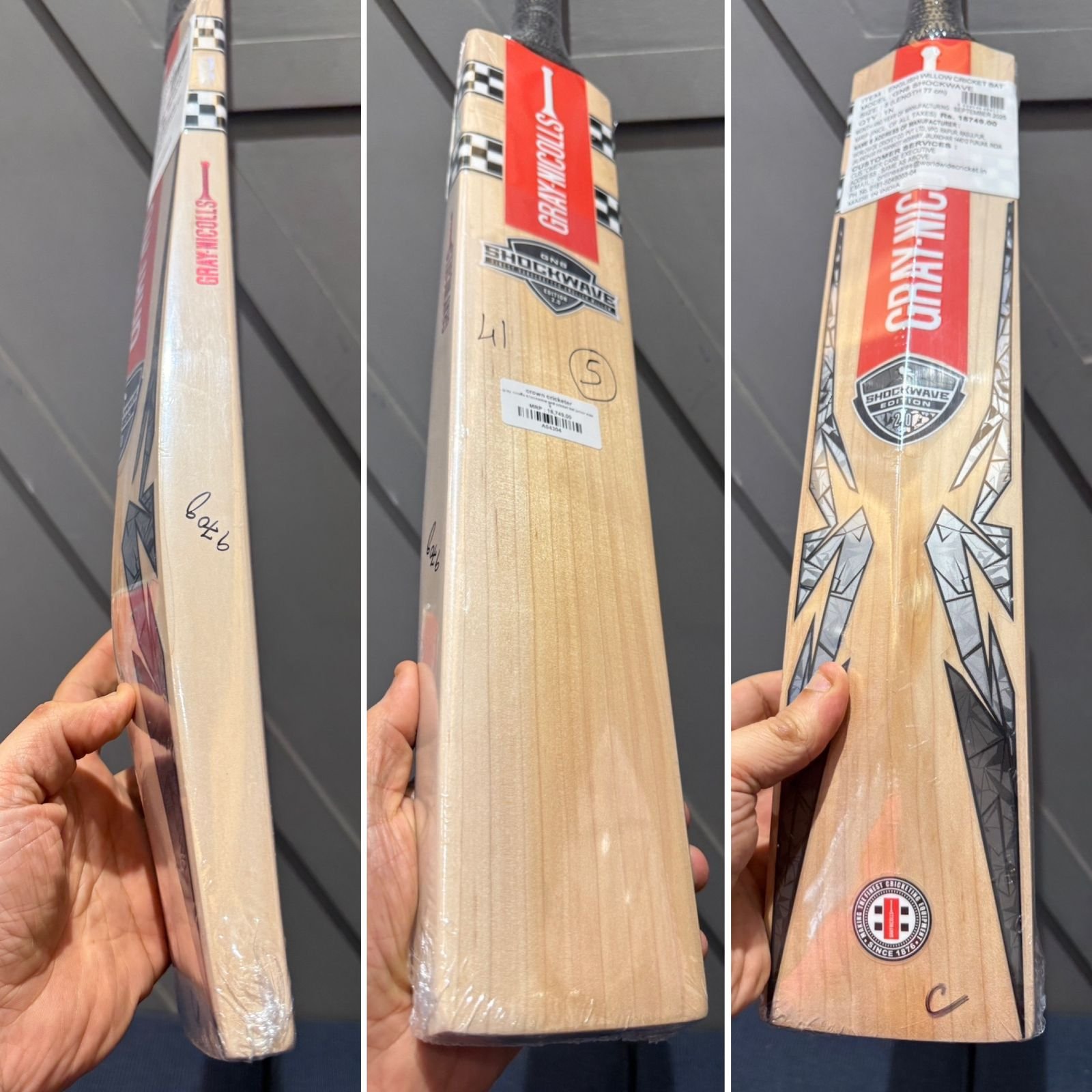 Gray Nicolls Shockwave GN8 Cricket Bat Junior