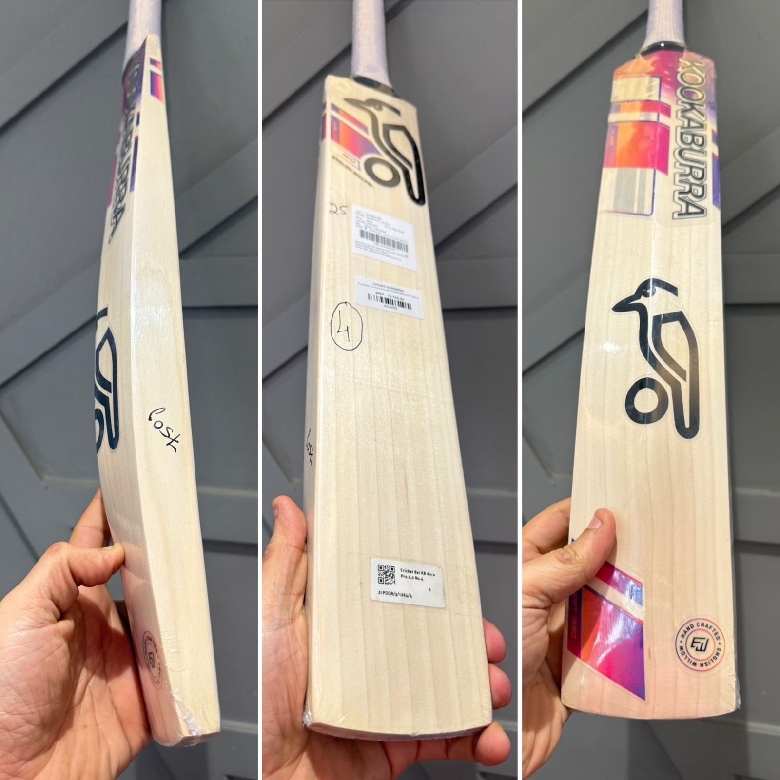 Kookaburra Aura Pro 4.0 Cricket Bat Size 4