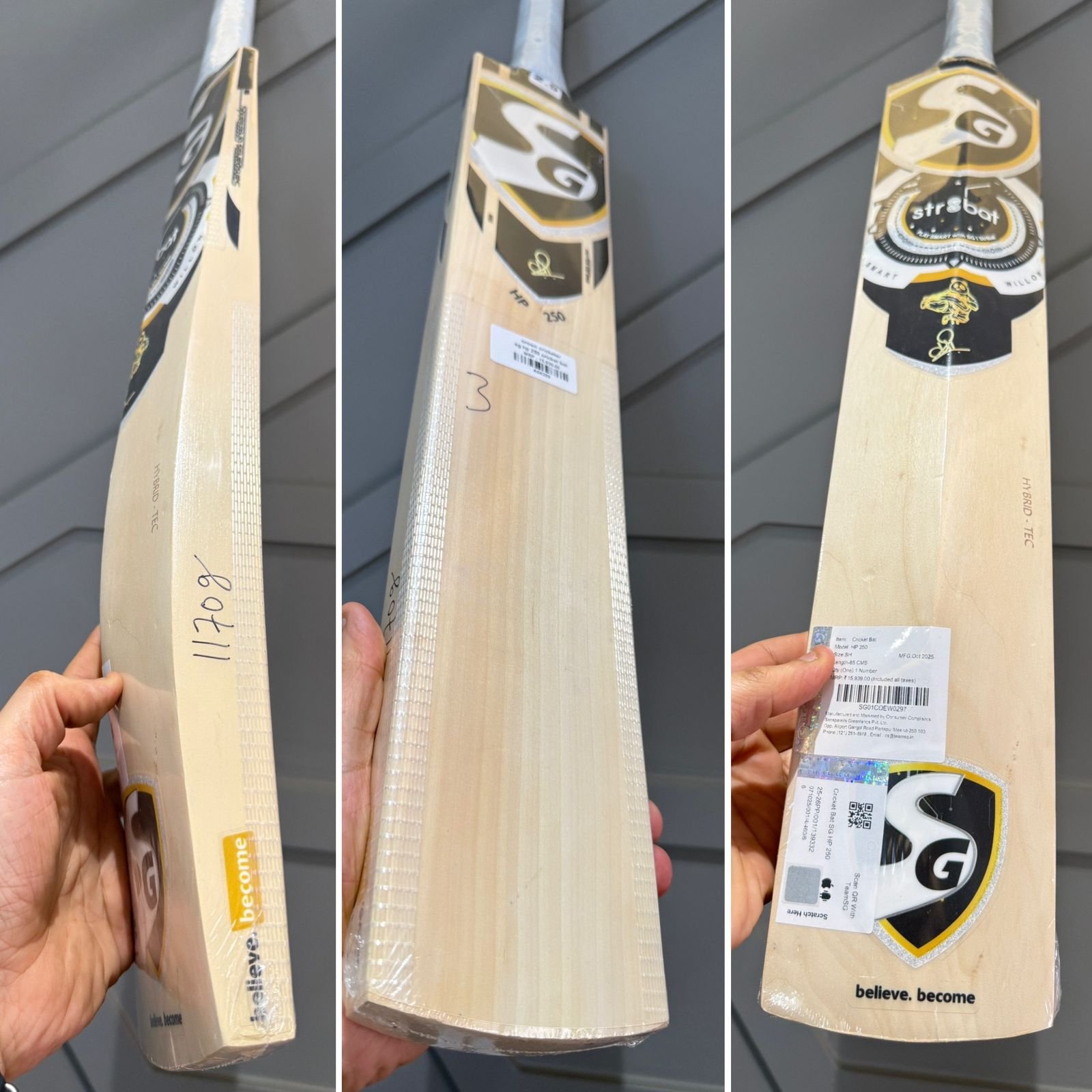 SG HP 250 Cricket Bat