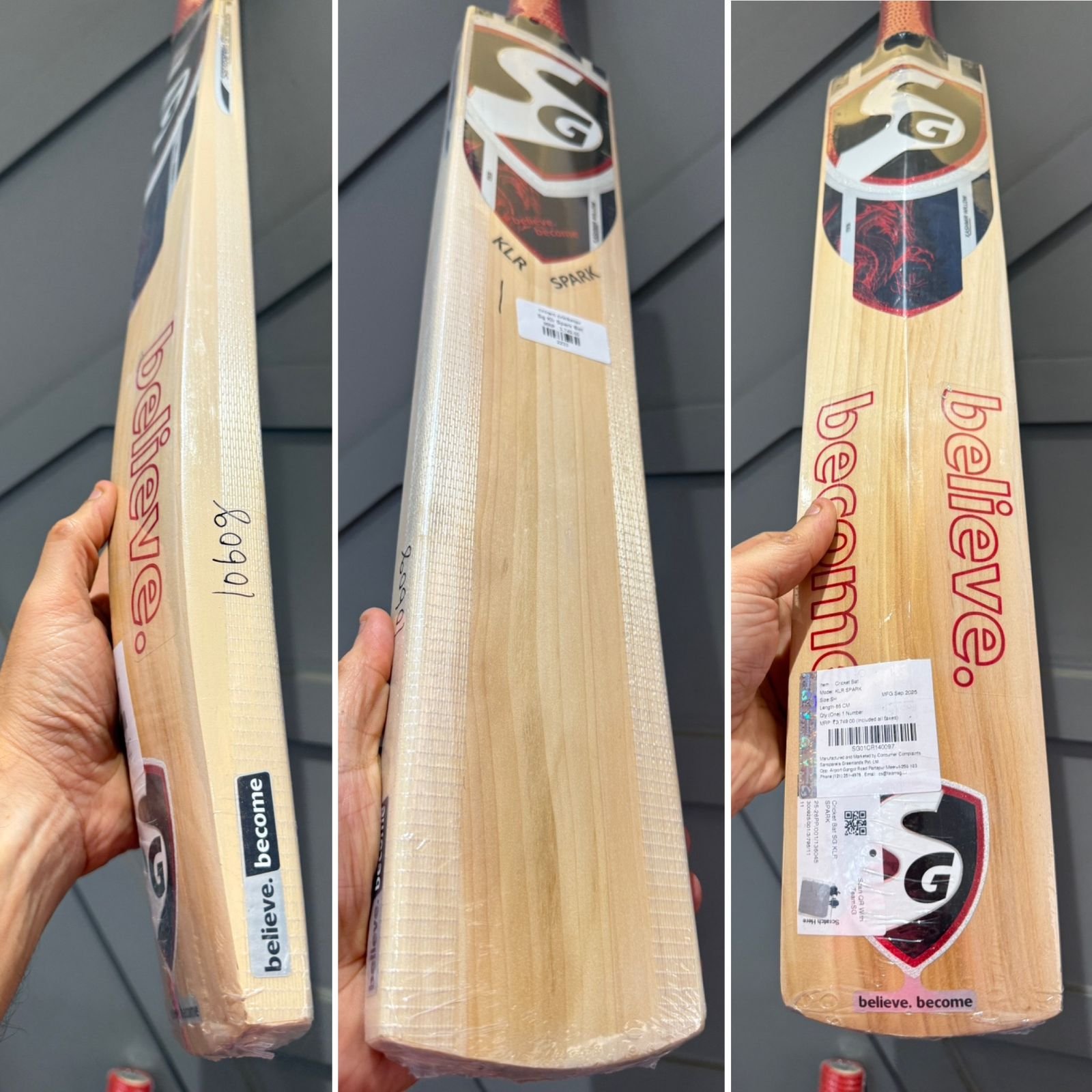 SG KLR Spark Cricket Bat