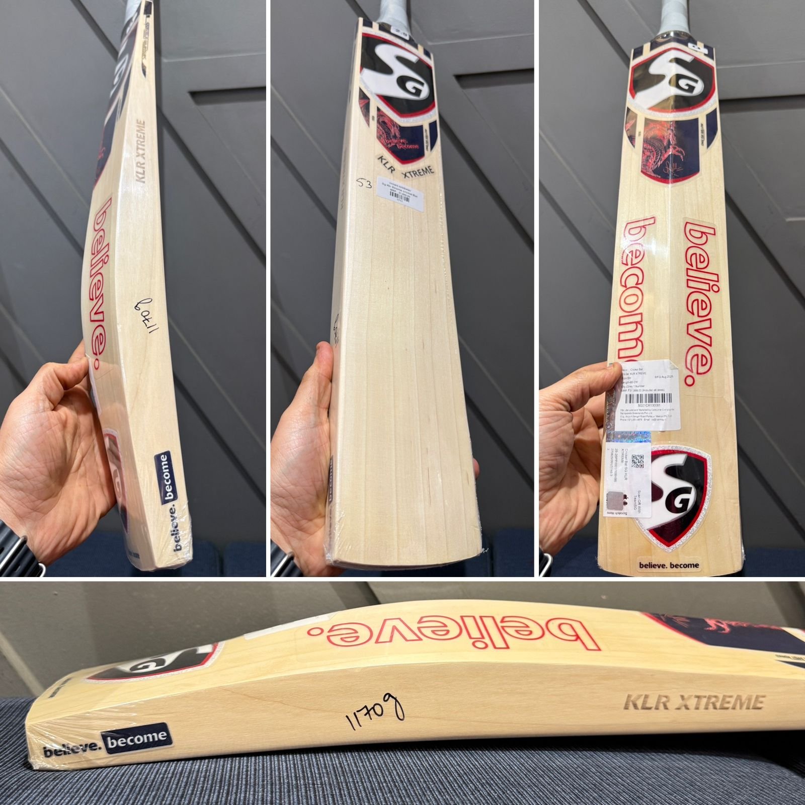 SG KLR Xtreme Cricket Bat