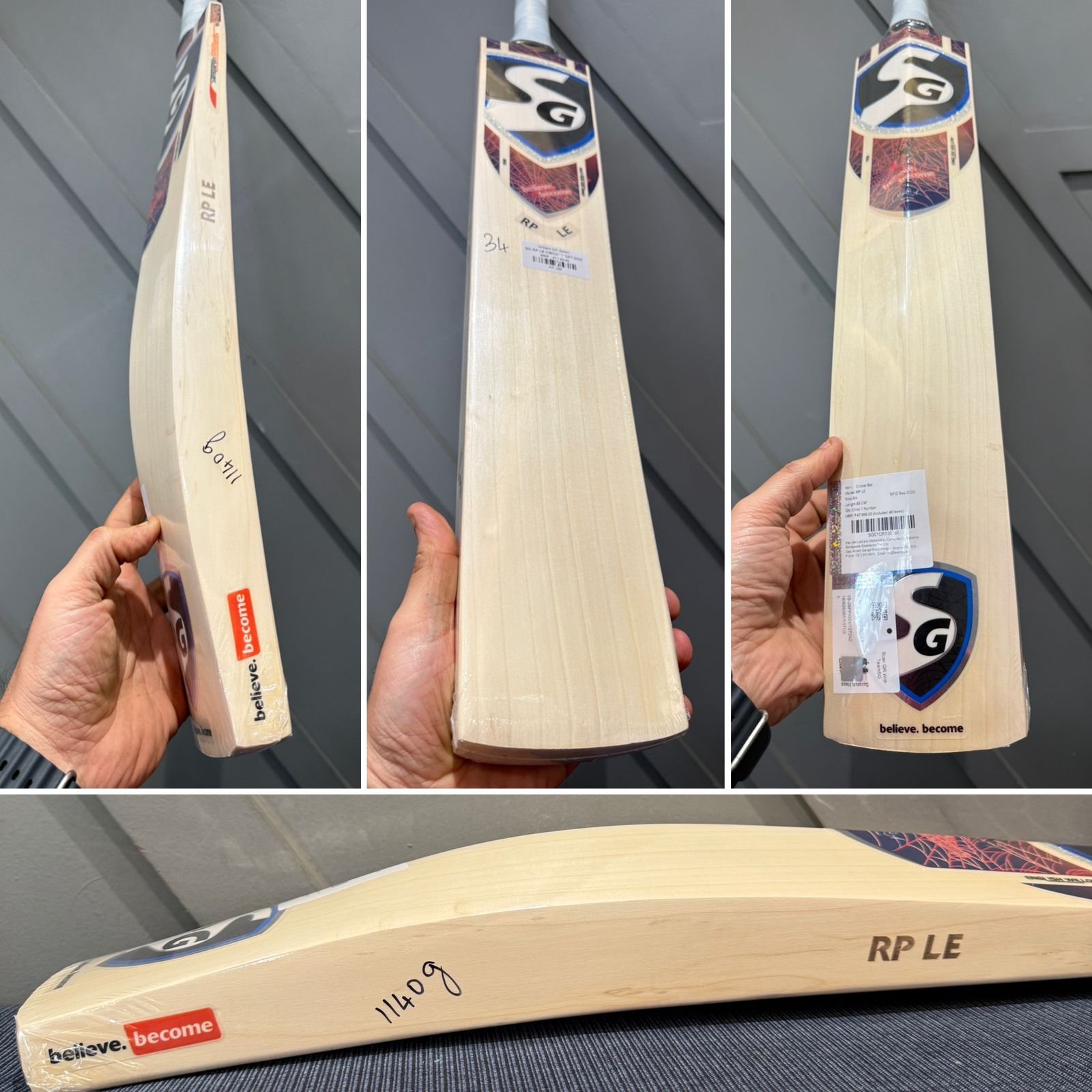 SG RP LE Cricket Bat