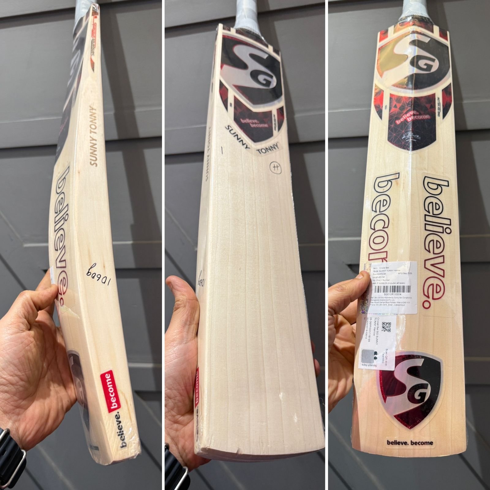 SG Sunny Tonny Cricket Bat Harrow