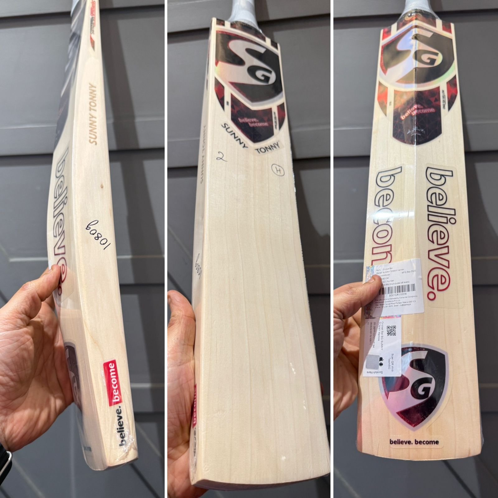SG Sunny Tonny Cricket Bat Harrow