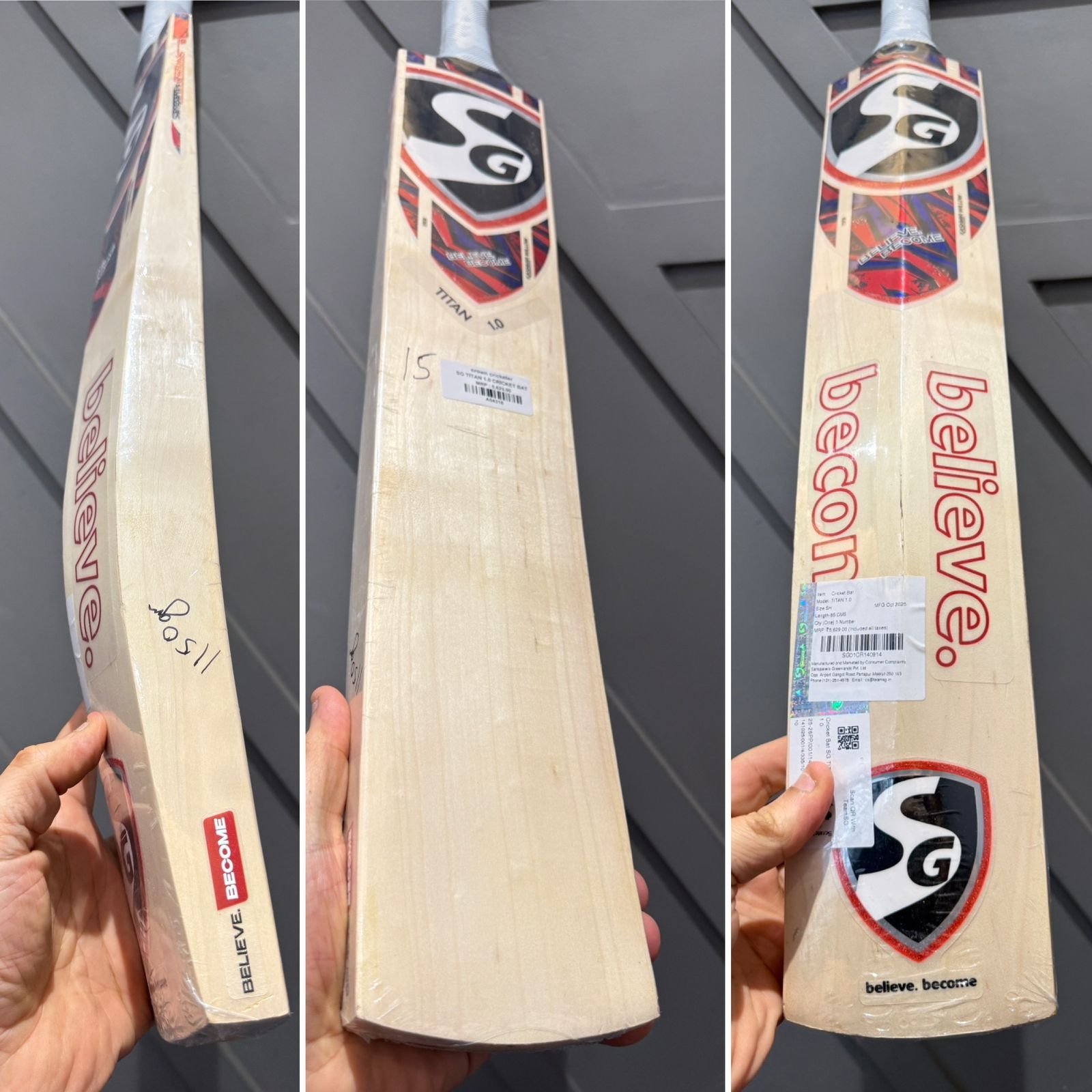SG Titan 1.0 Cricket Bat