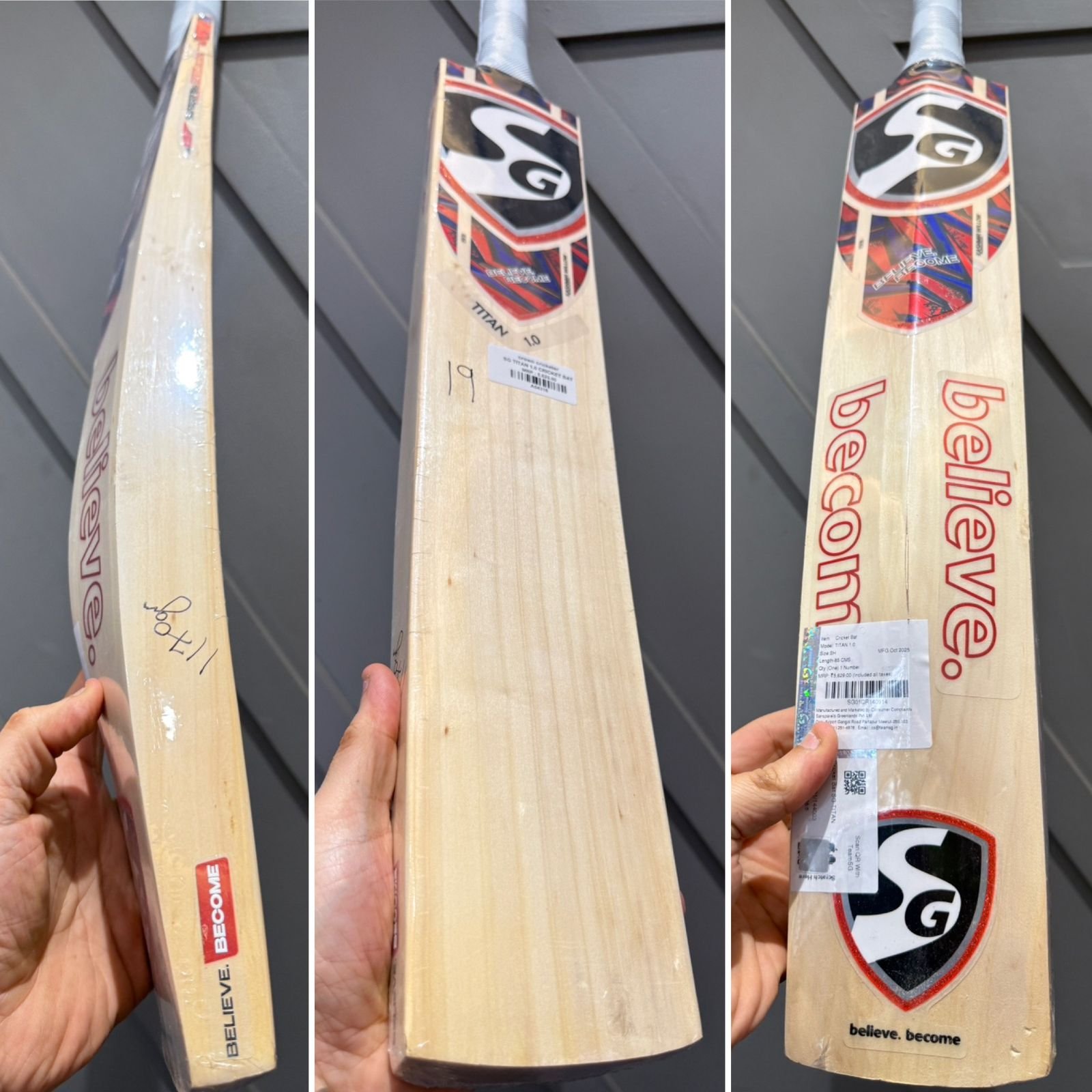 SG Titan 1.0 Cricket Bat