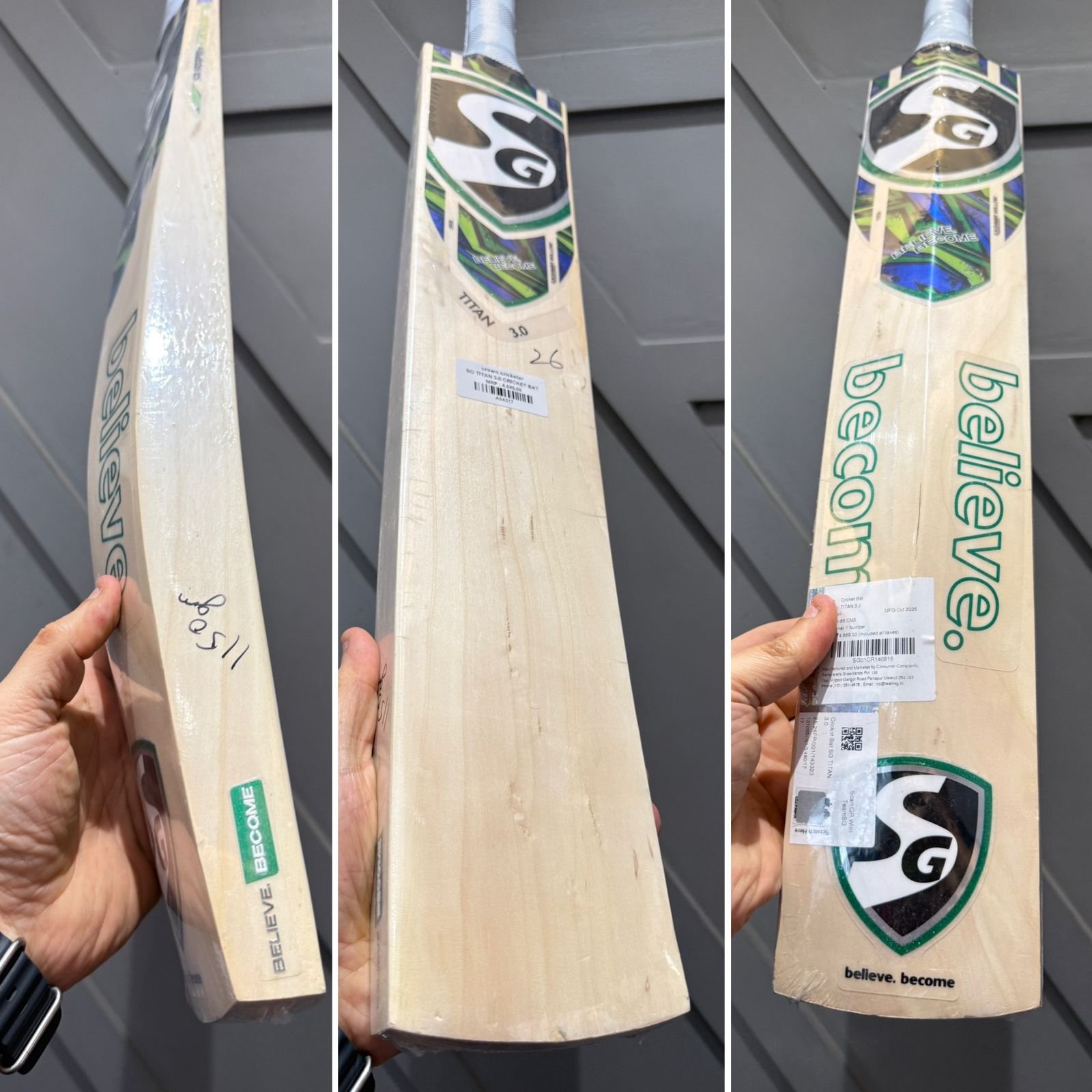 SG Titan 3.0 Cricket Bat