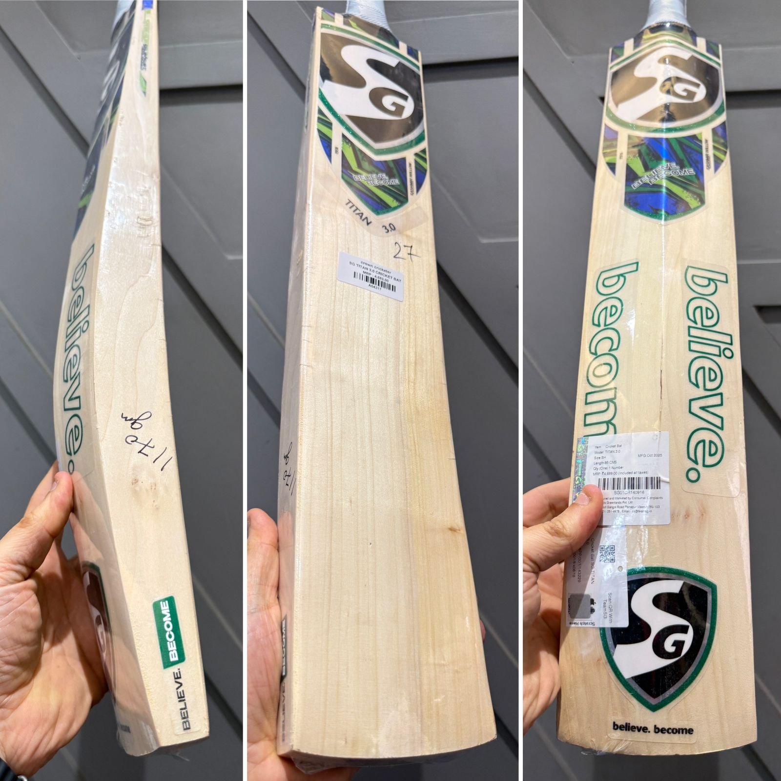 SG Titan 3.0 Cricket Bat