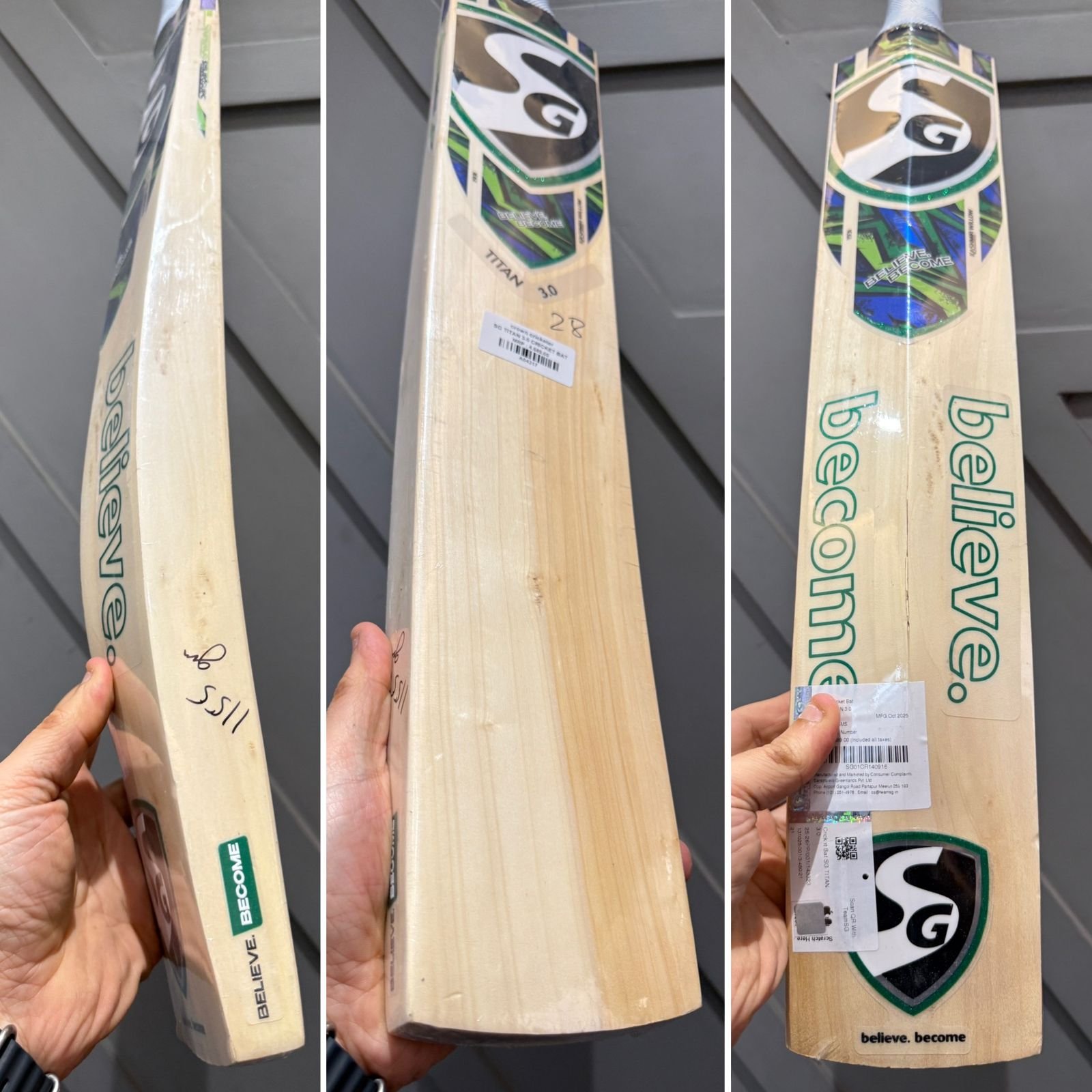 SG Titan 3.0 Cricket Bat
