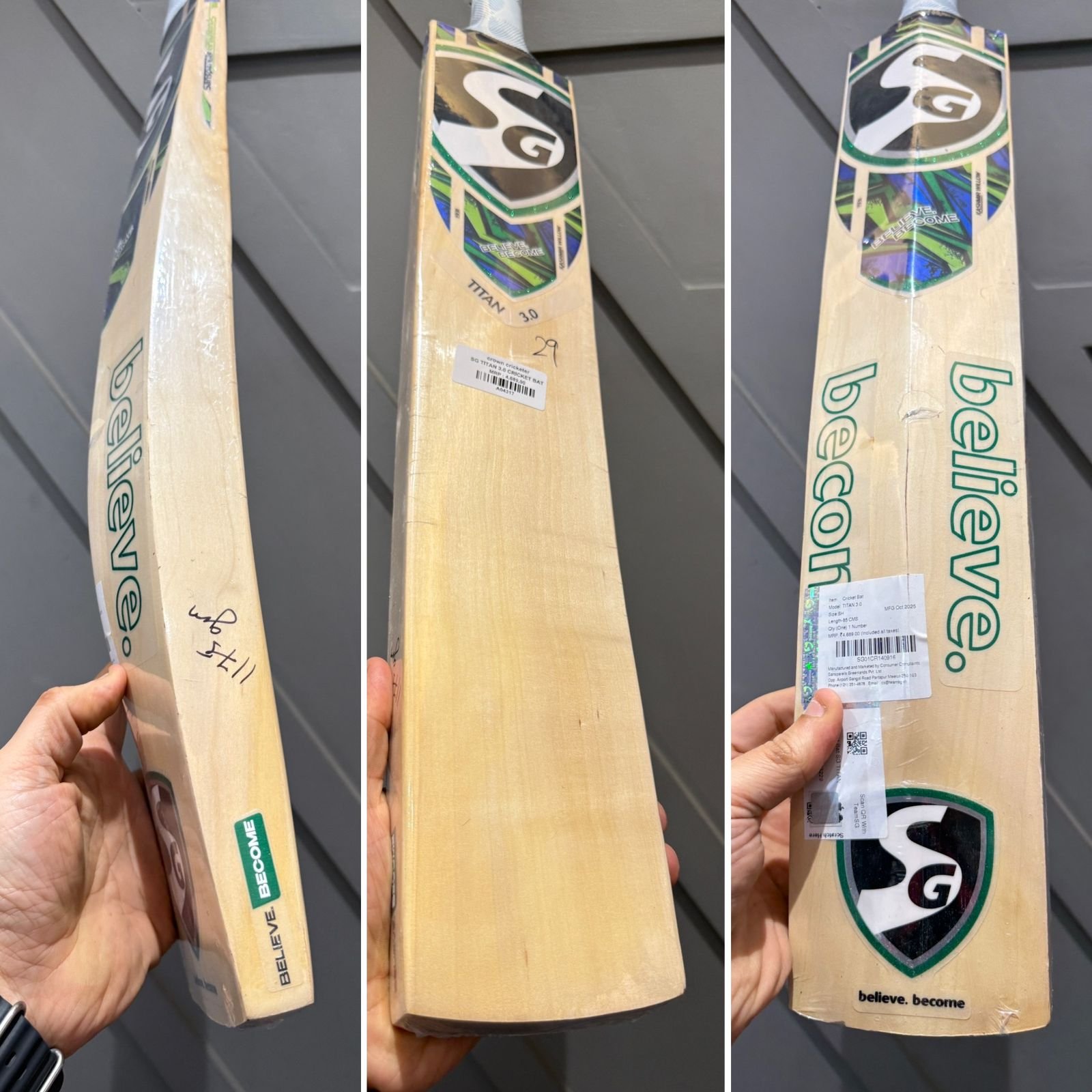 SG Titan 3.0 Cricket Bat