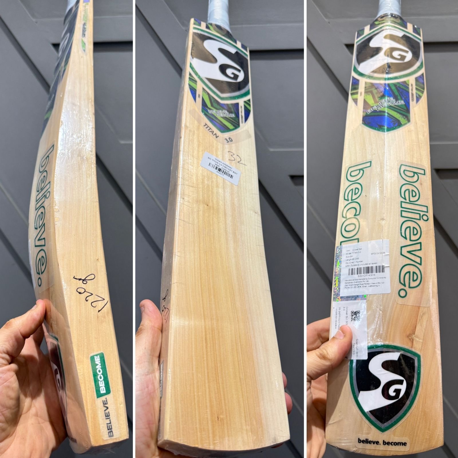 SG Titan 3.0 Cricket Bat