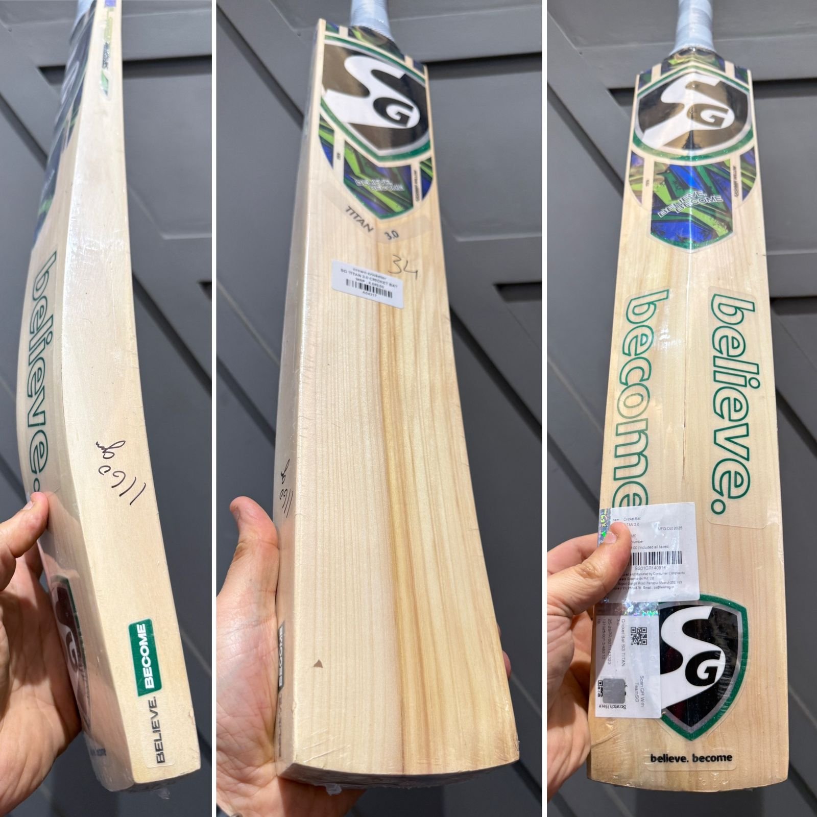 SG Titan 3.0 Cricket Bat