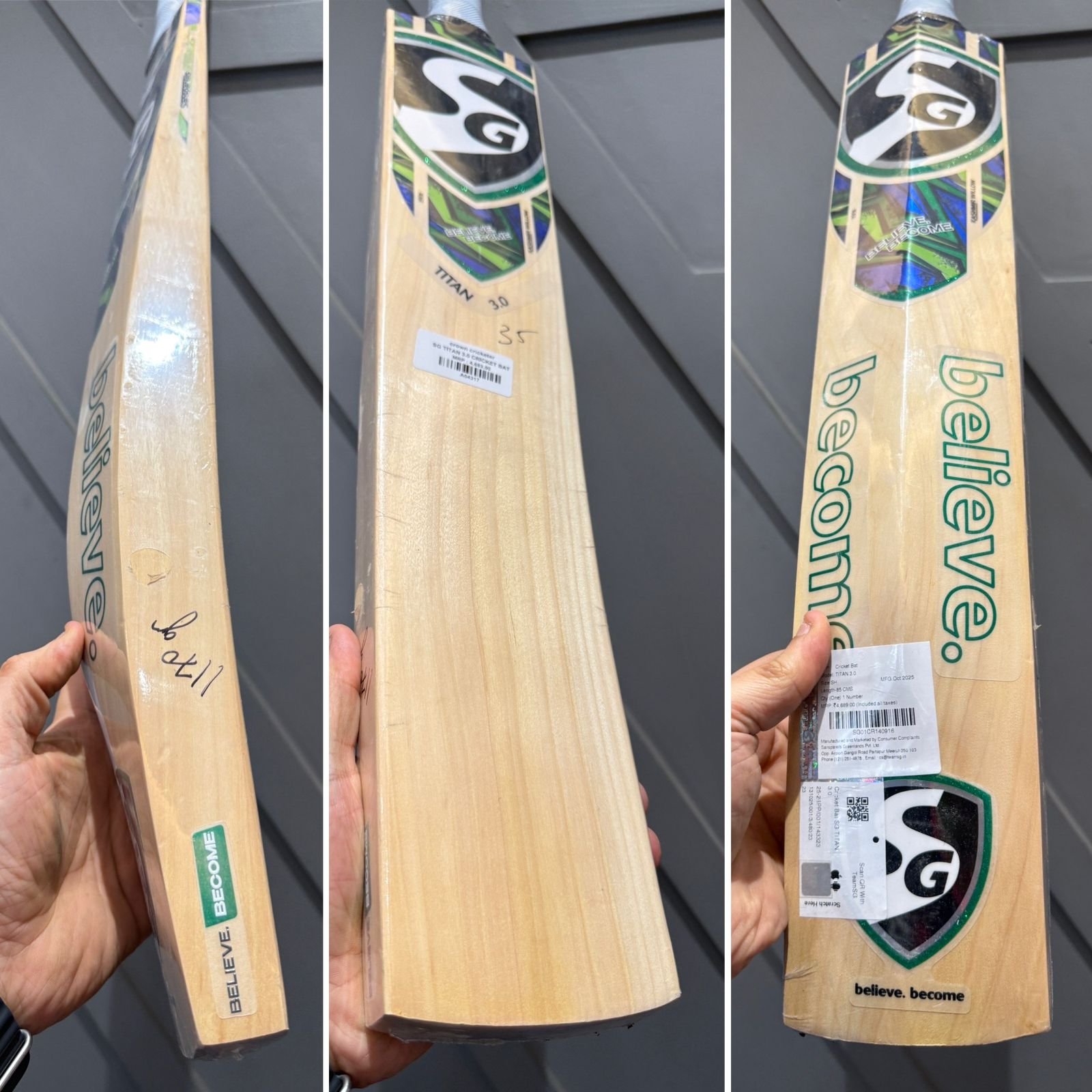 SG Titan 3.0 Cricket Bat