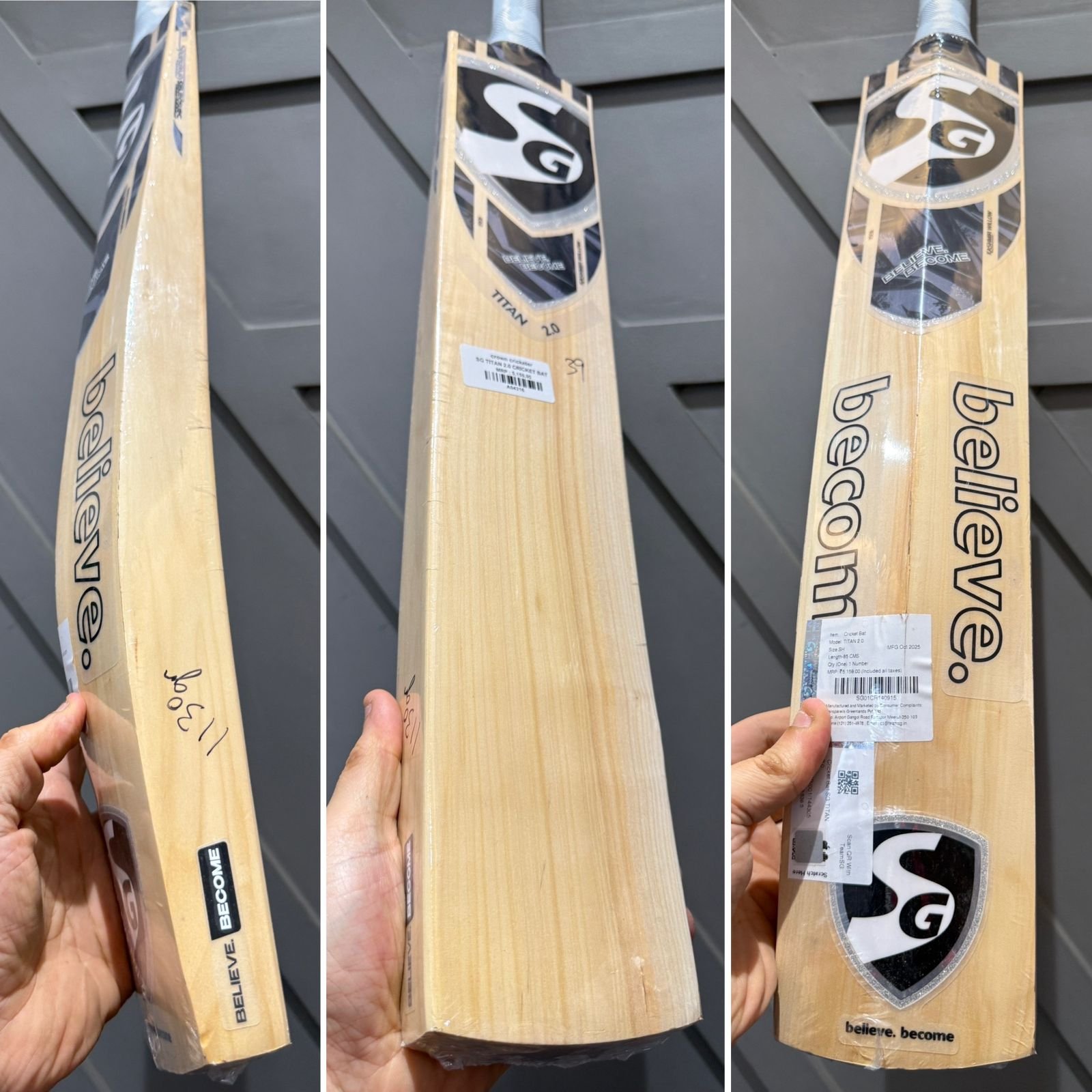 SG Titan 2.0 Cricket Bat