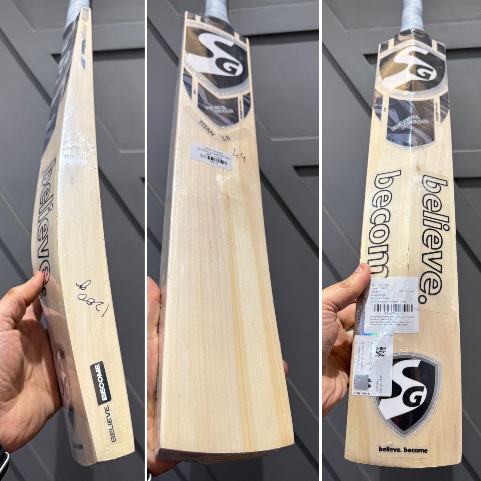 SG Titan 2.0 Cricket Bat