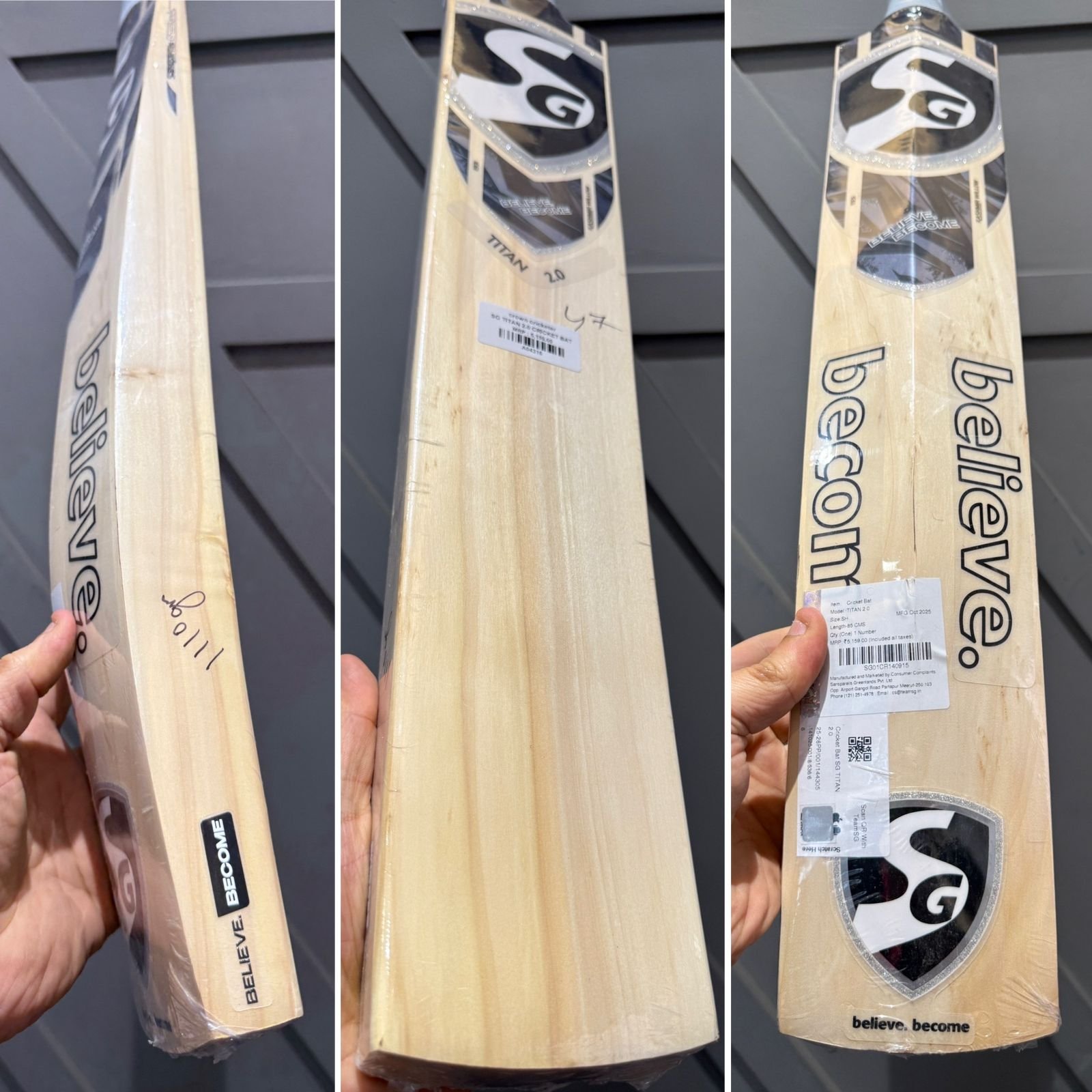 SG Titan 2.0 Cricket Bat