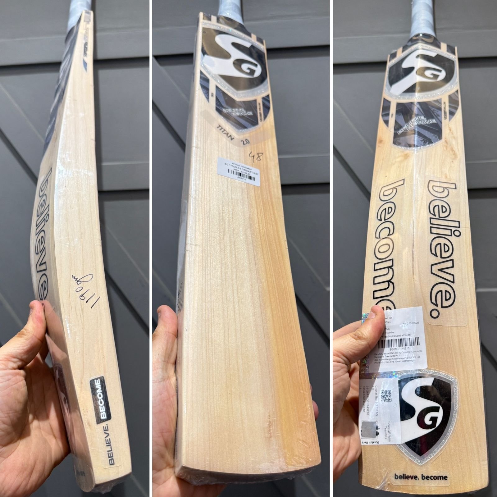 SG Titan 2.0 Cricket Bat