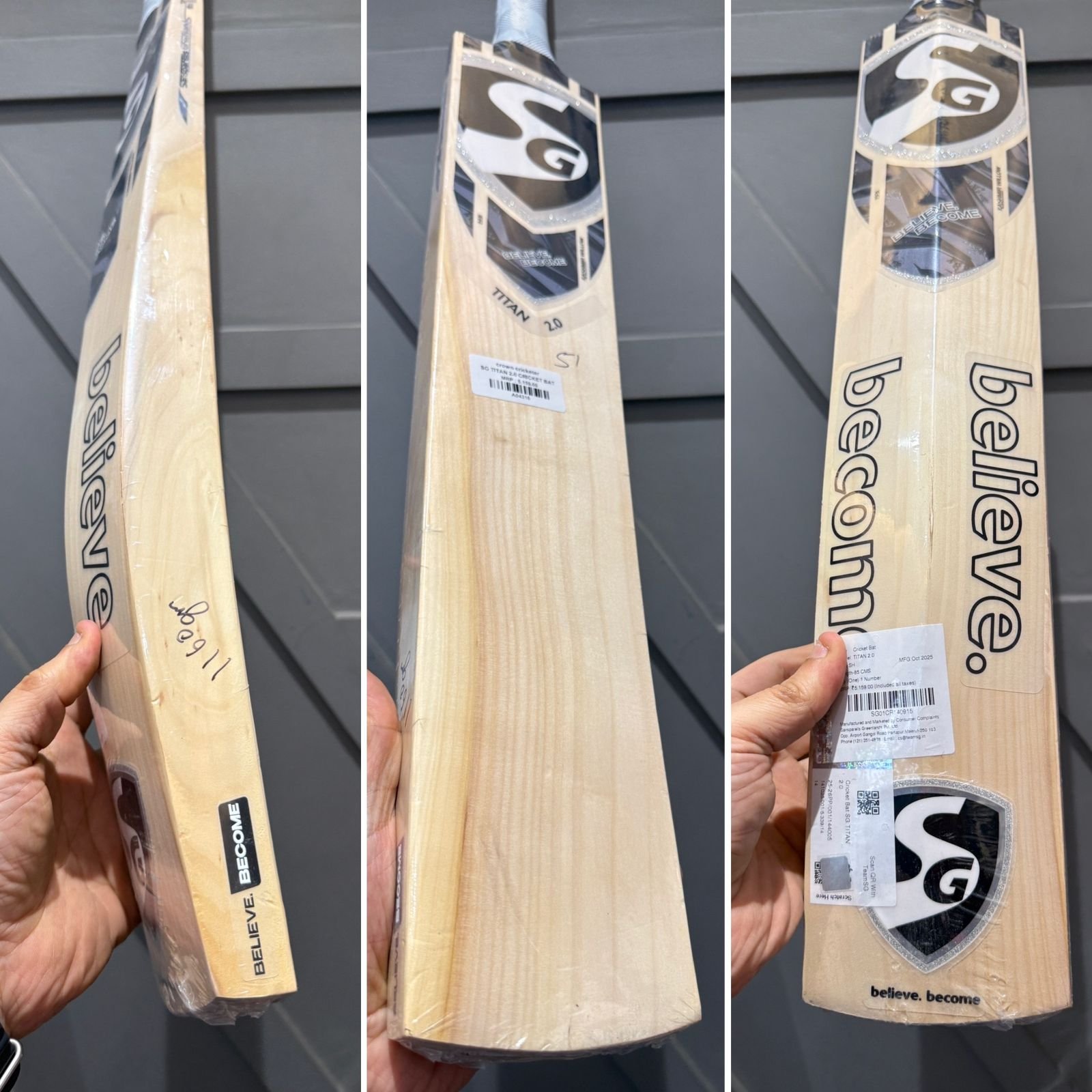 SG Titan 2.0 Cricket Bat