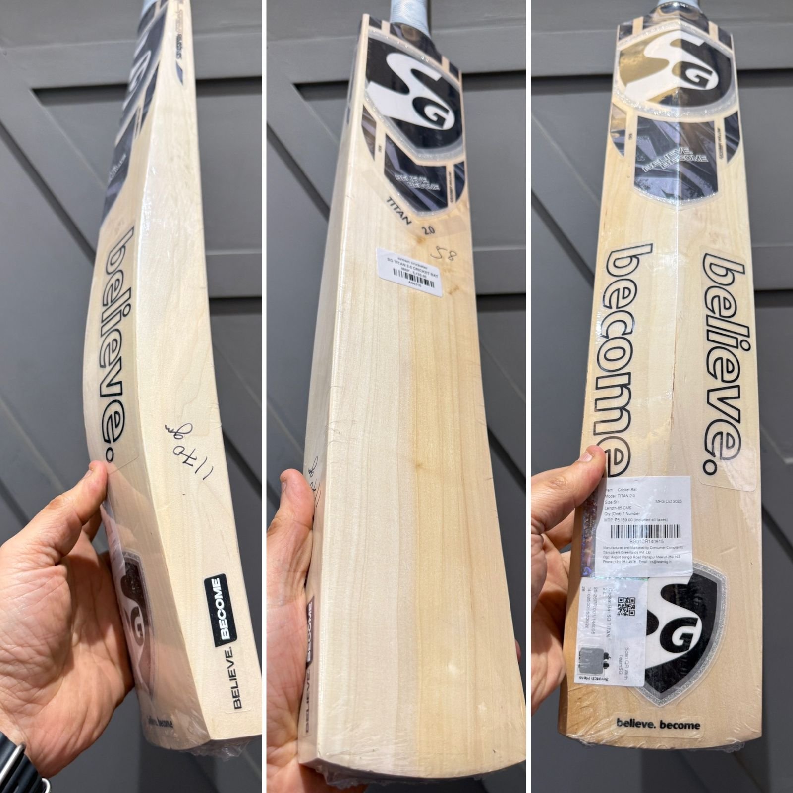 SG Titan 2.0 Cricket Bat