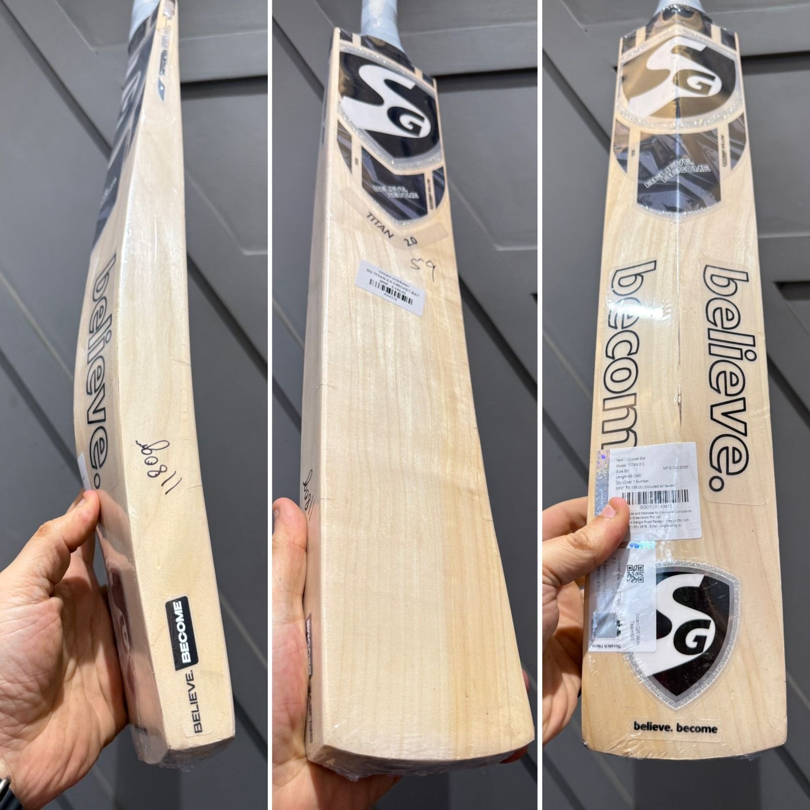 SG Titan 2.0 Cricket Bat