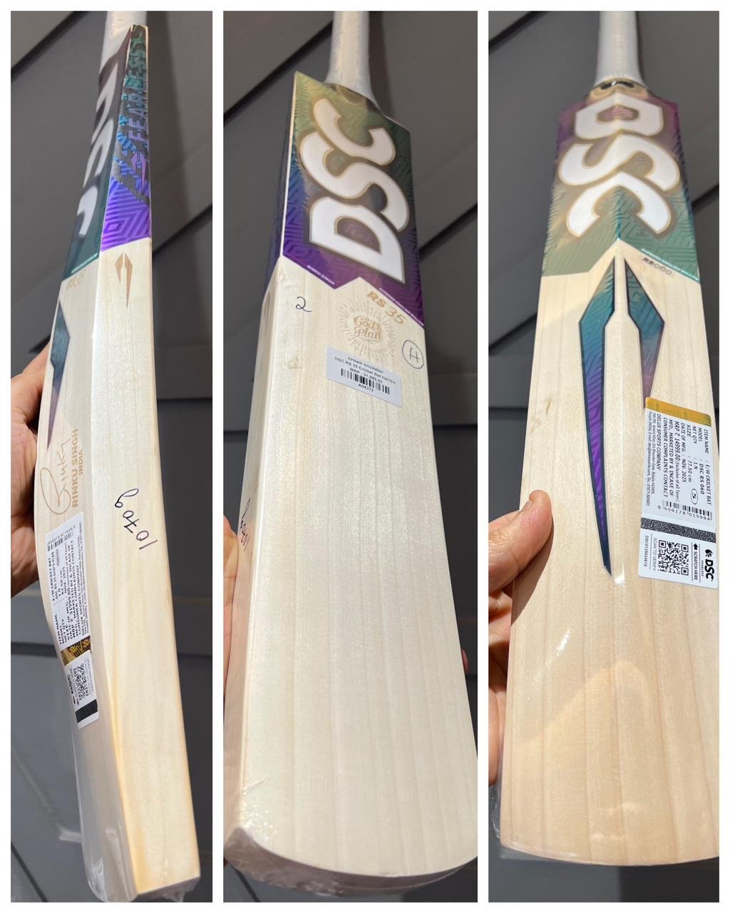 DSC RS 35 Cricket Bat Harrow