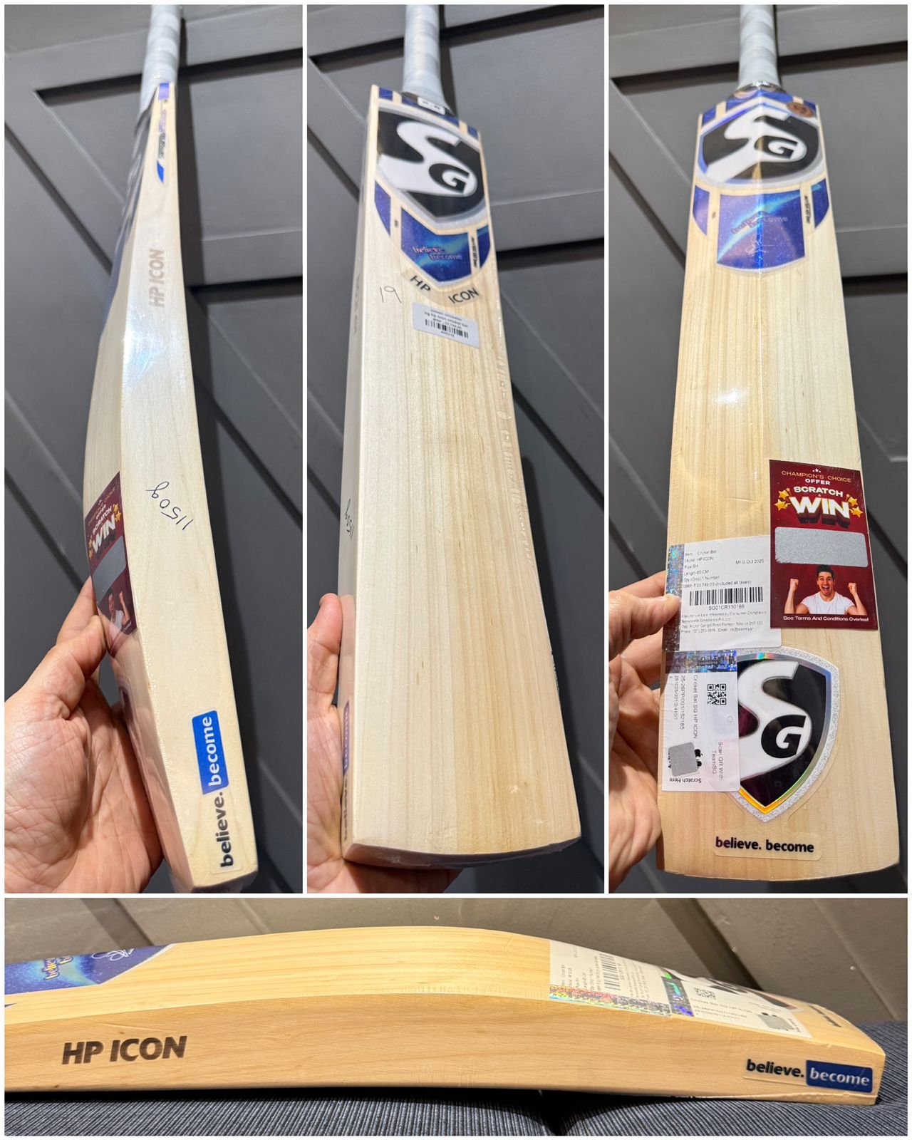 SG HP Icon Cricket Bat