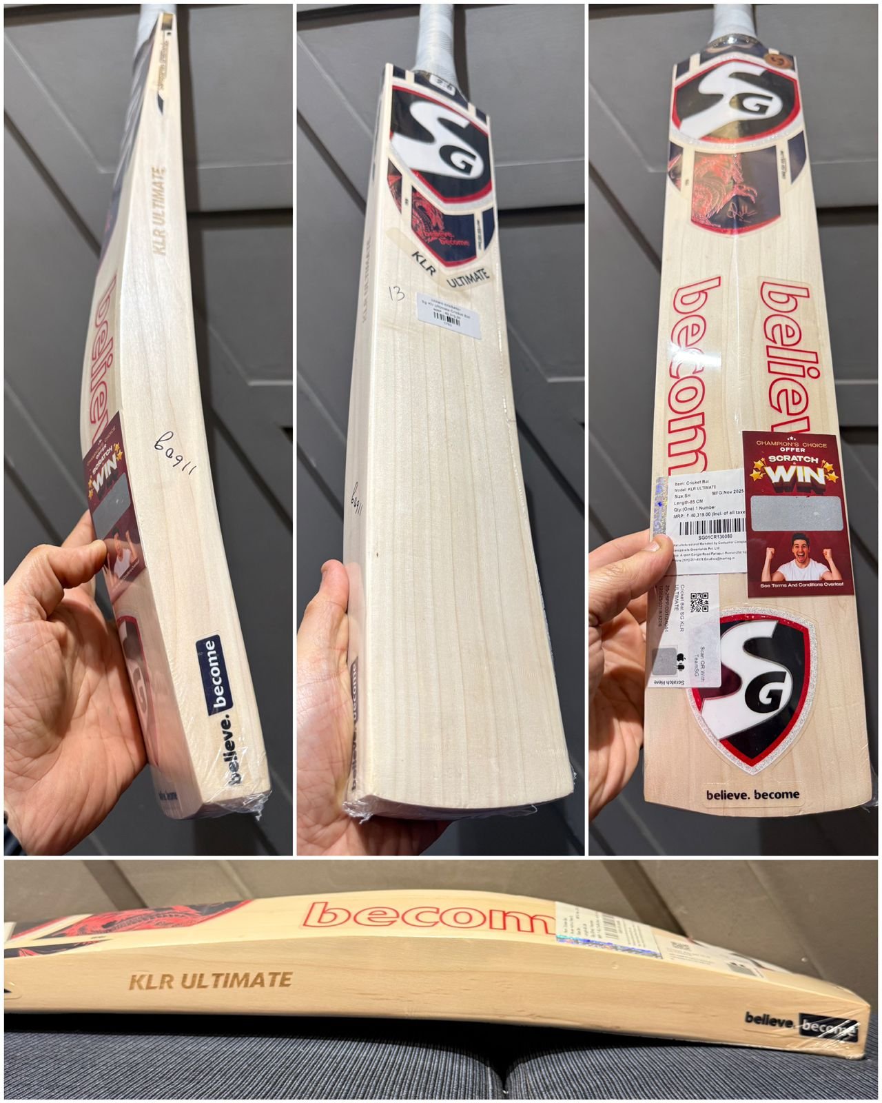 SG KLR Ultimate Cricket Bat